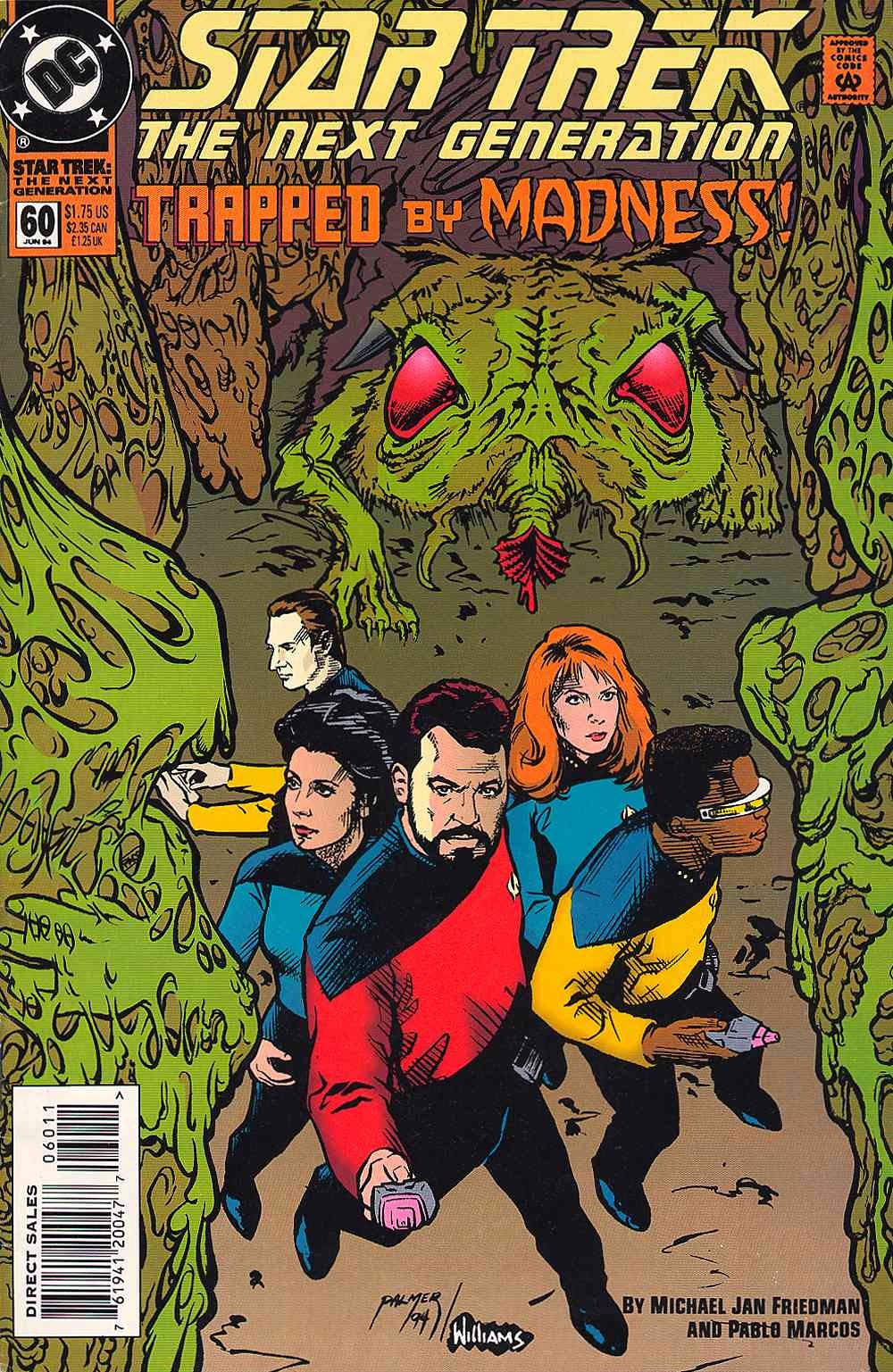 Read online Star Trek: The Next Generation (1989) comic -  Issue #60 - 1