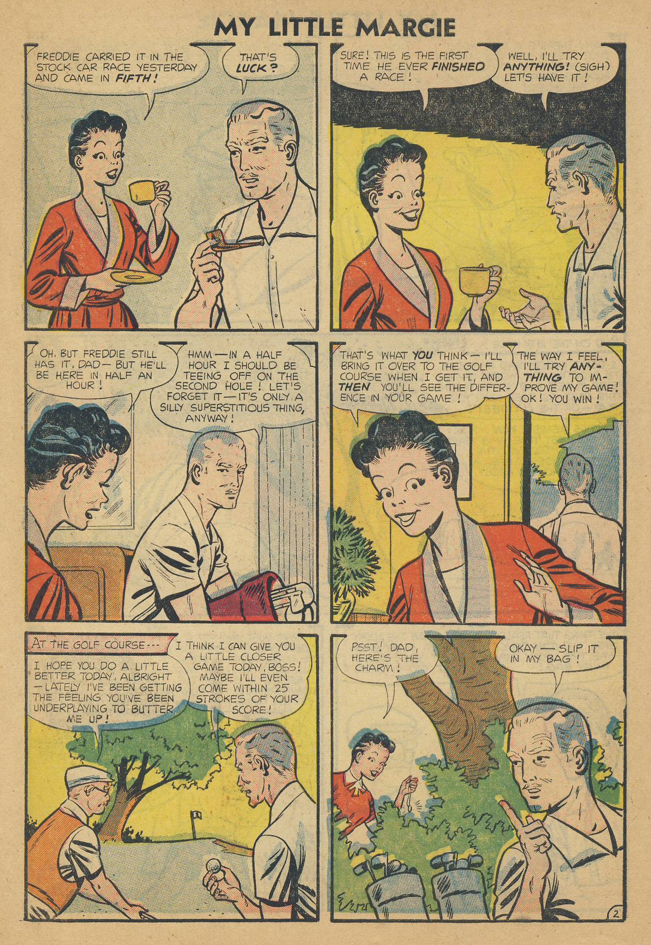 Read online My Little Margie (1954) comic -  Issue #4 - 27