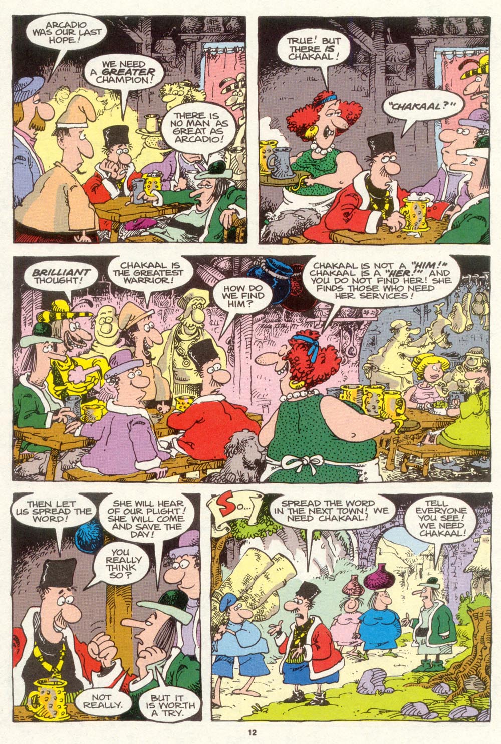 Read online Sergio Aragonés Groo the Wanderer comic -  Issue #89 - 13