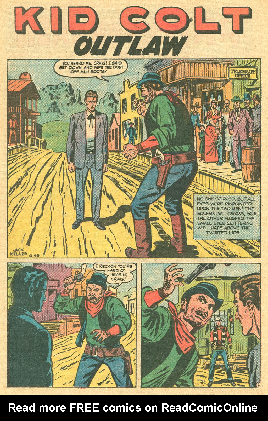 Read online Kid Colt Outlaw comic -  Issue #155 - 12