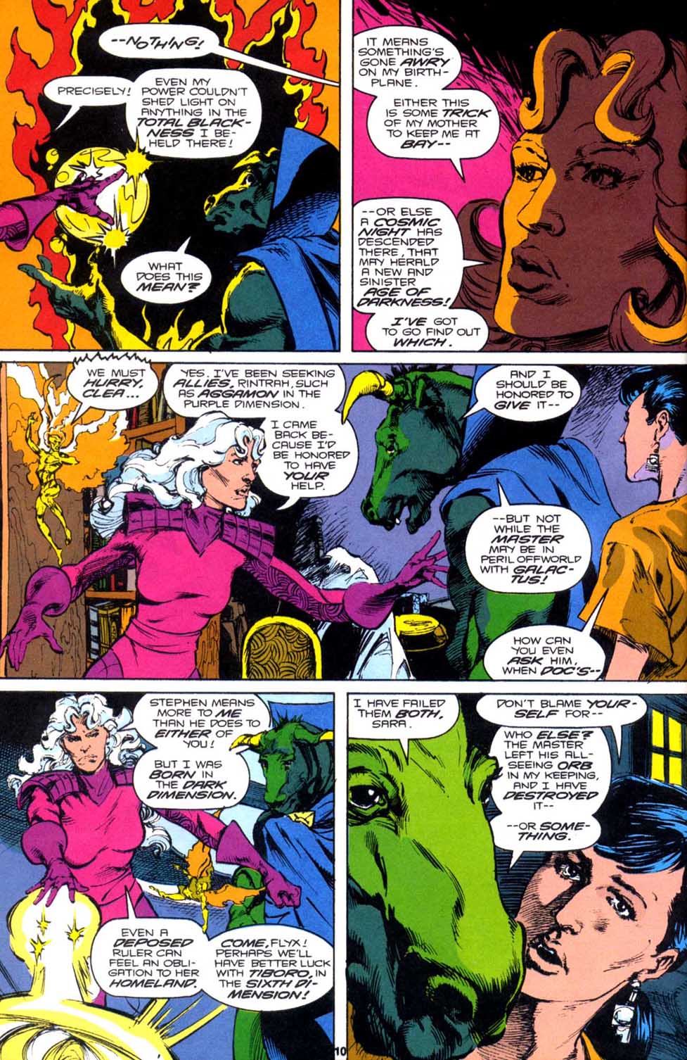 Read online Doctor Strange: Sorcerer Supreme comic -  Issue #43 - 9