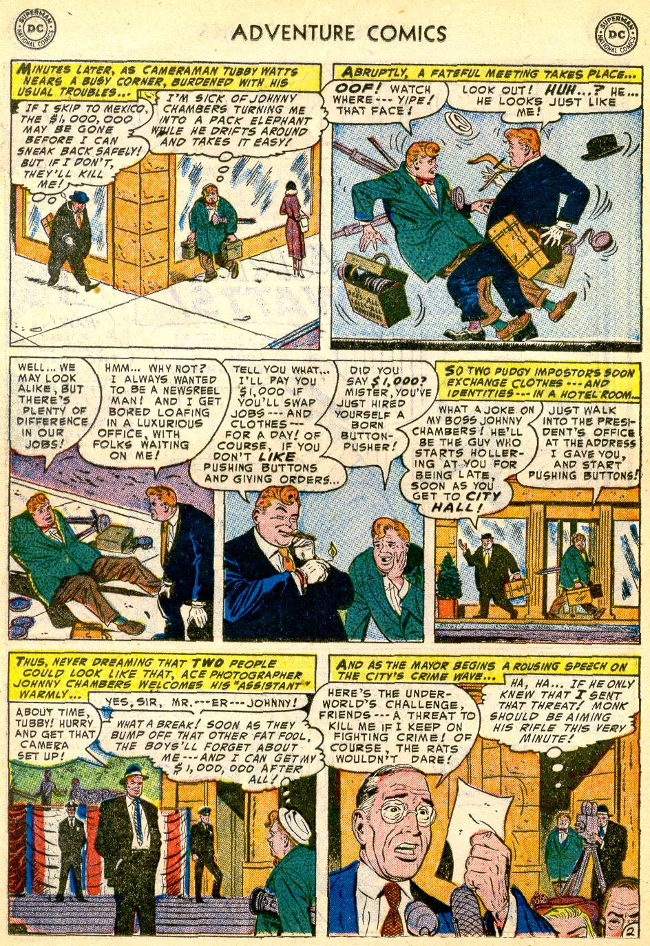 Read online Adventure Comics (1938) comic -  Issue #192 - 26