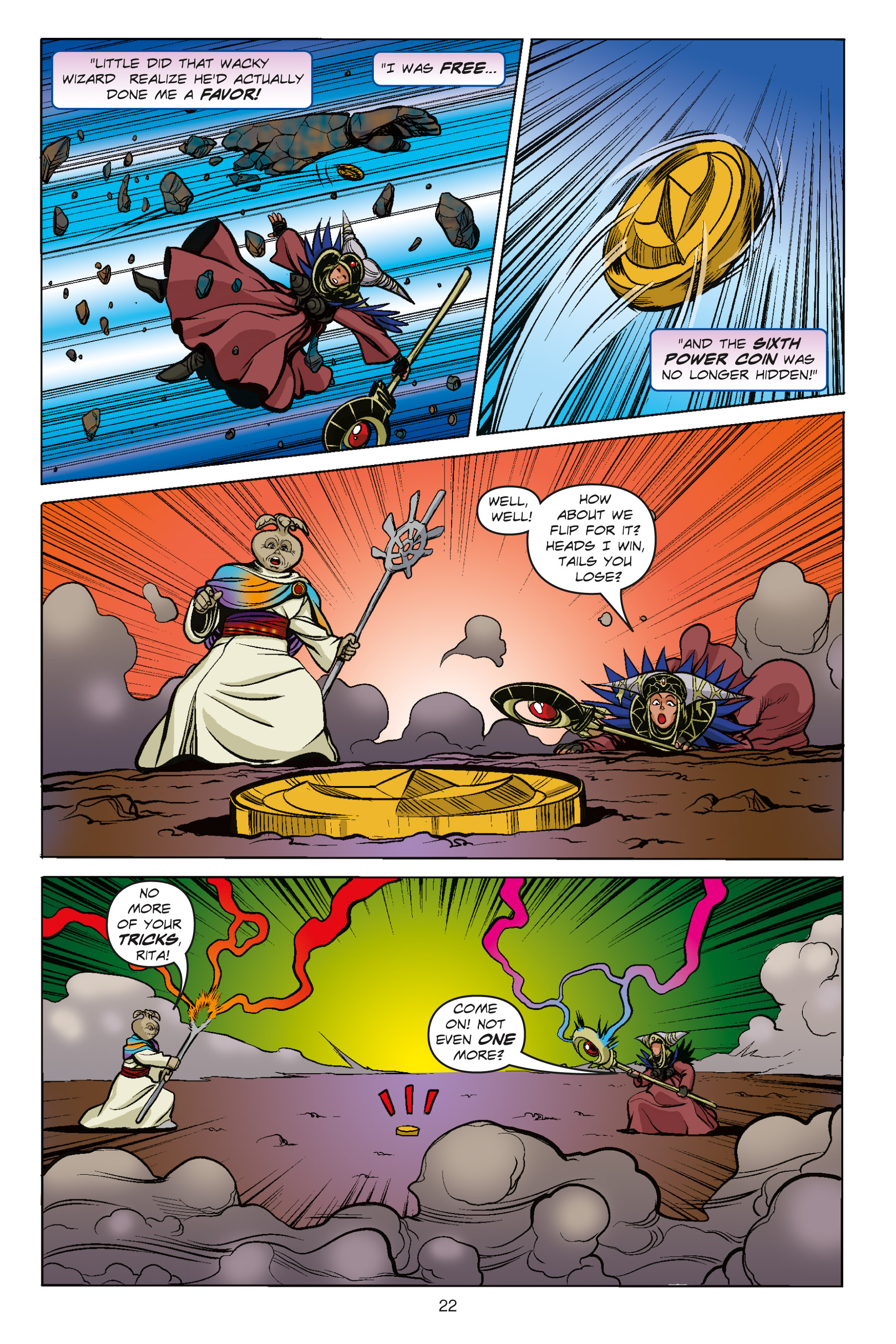 Read online Mighty Morphin Power Rangers: Going Green comic -  Issue # Full - 22