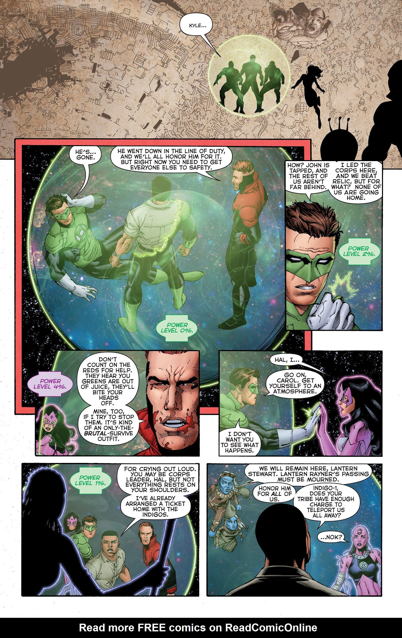 Read online Green Lantern: Lights Out comic -  Issue # TPB - 164