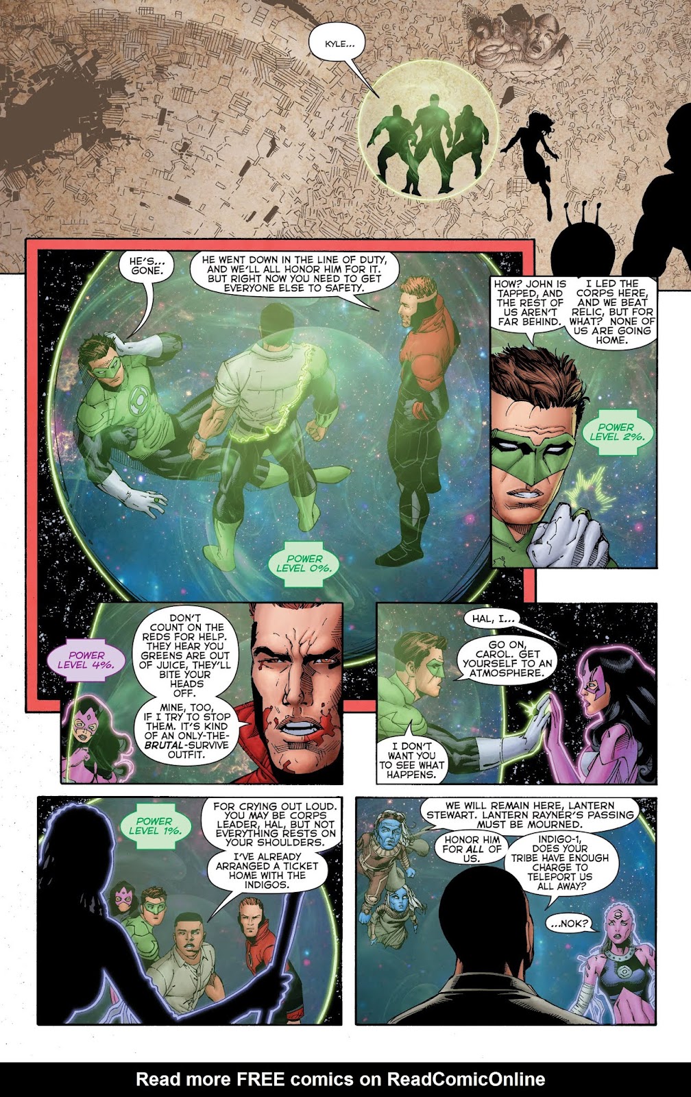 Green Lantern: Lights Out issue TPB - Page 164