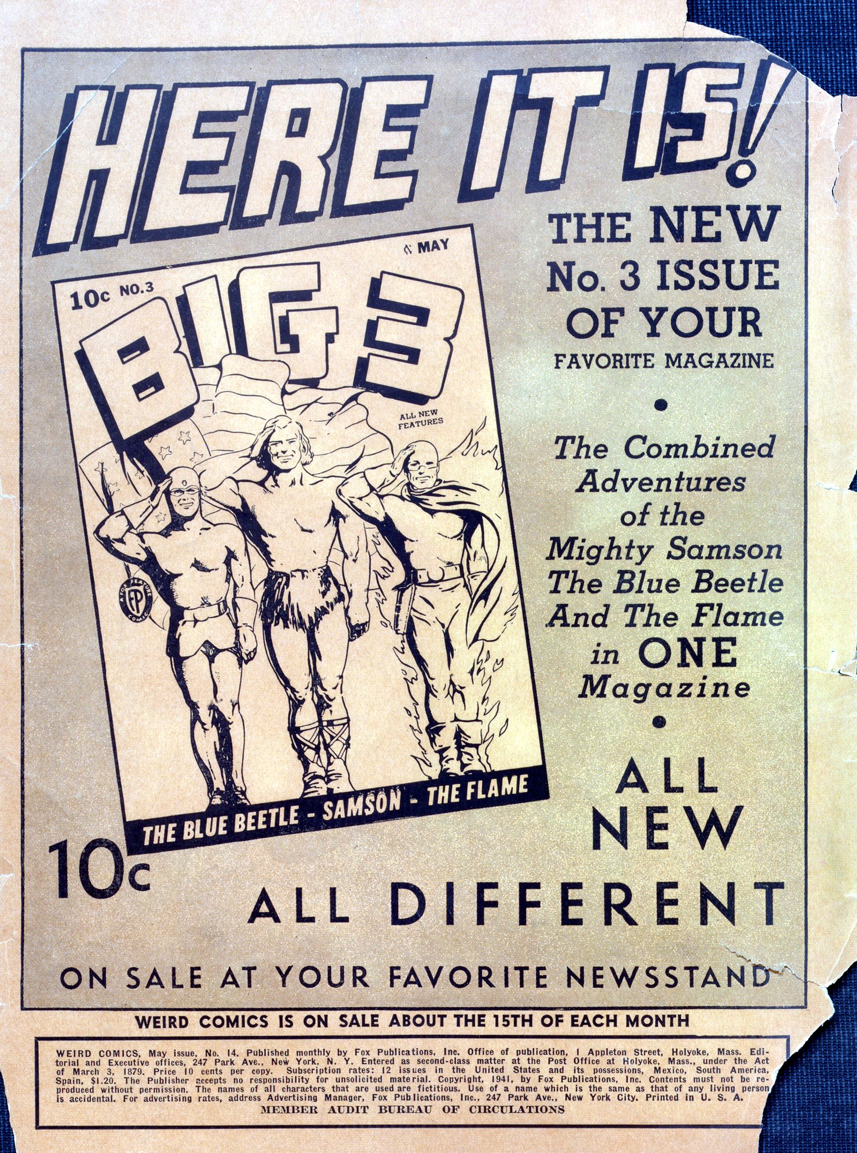 Read online Weird Comics comic -  Issue #14 - 2