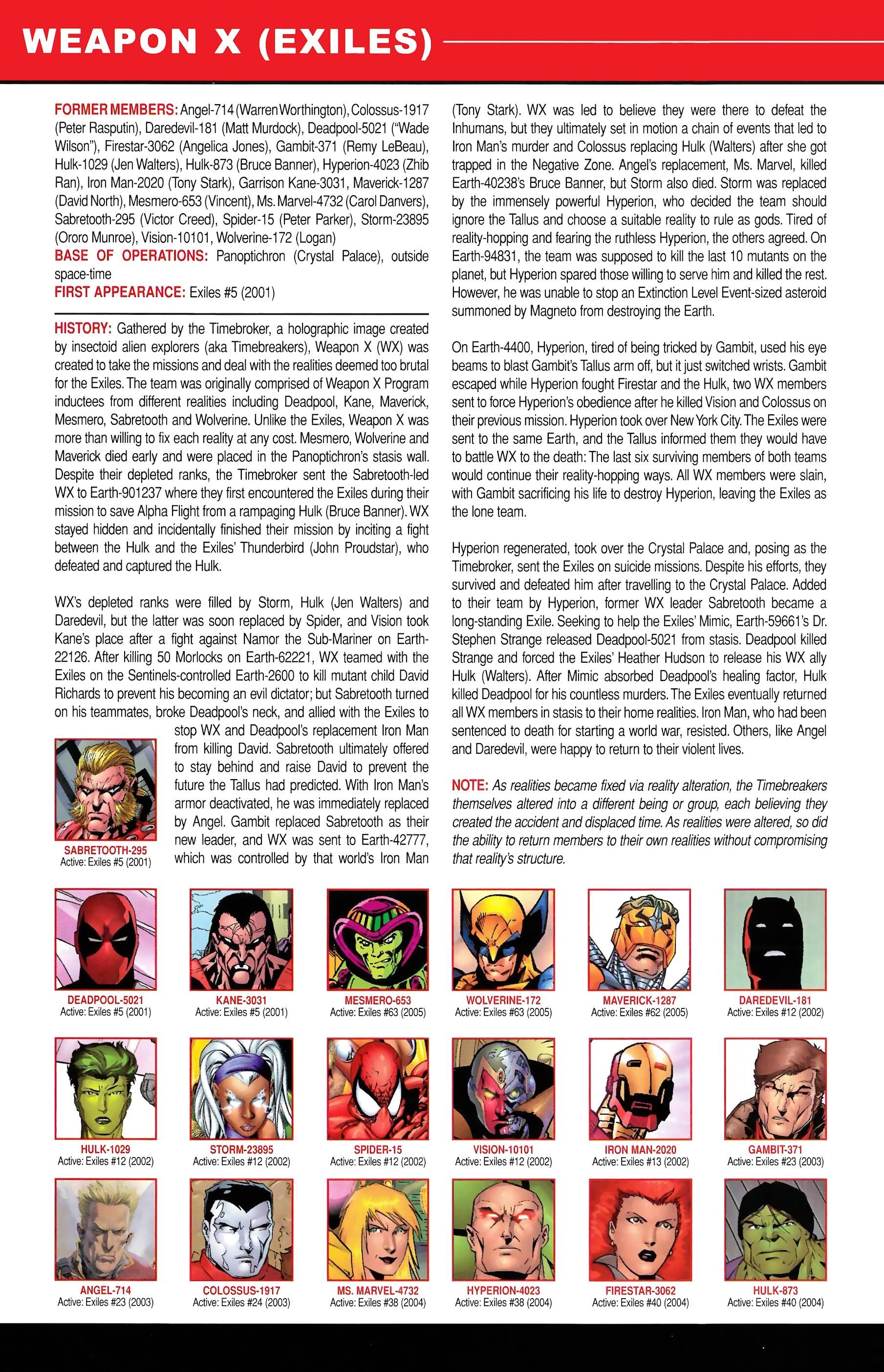 Read online Official Handbook of the Marvel Universe A to Z comic -  Issue # TPB 13 (Part 1) - 72