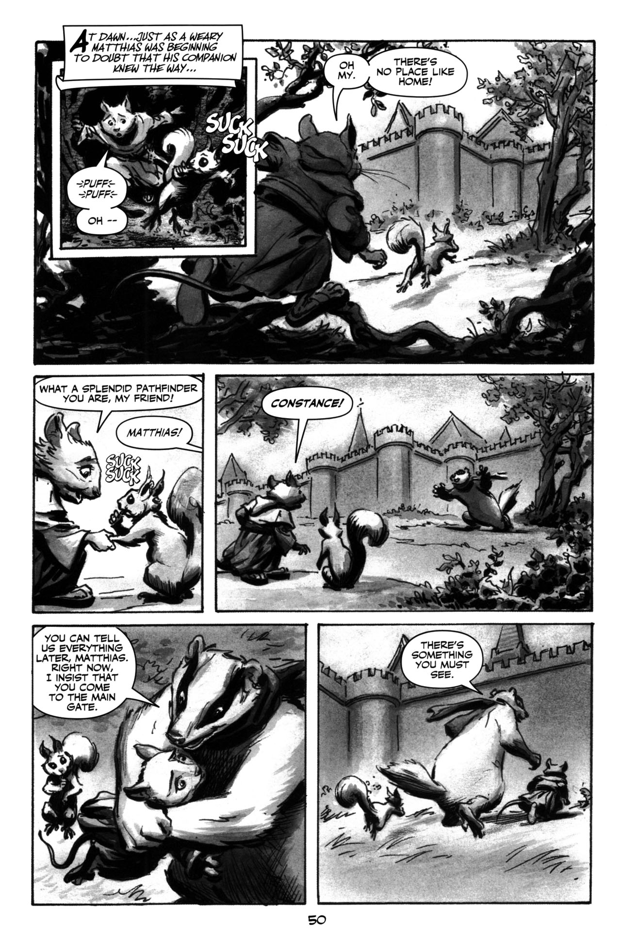 Read online Redwall: The Graphic Novel comic -  Issue # TPB - 55