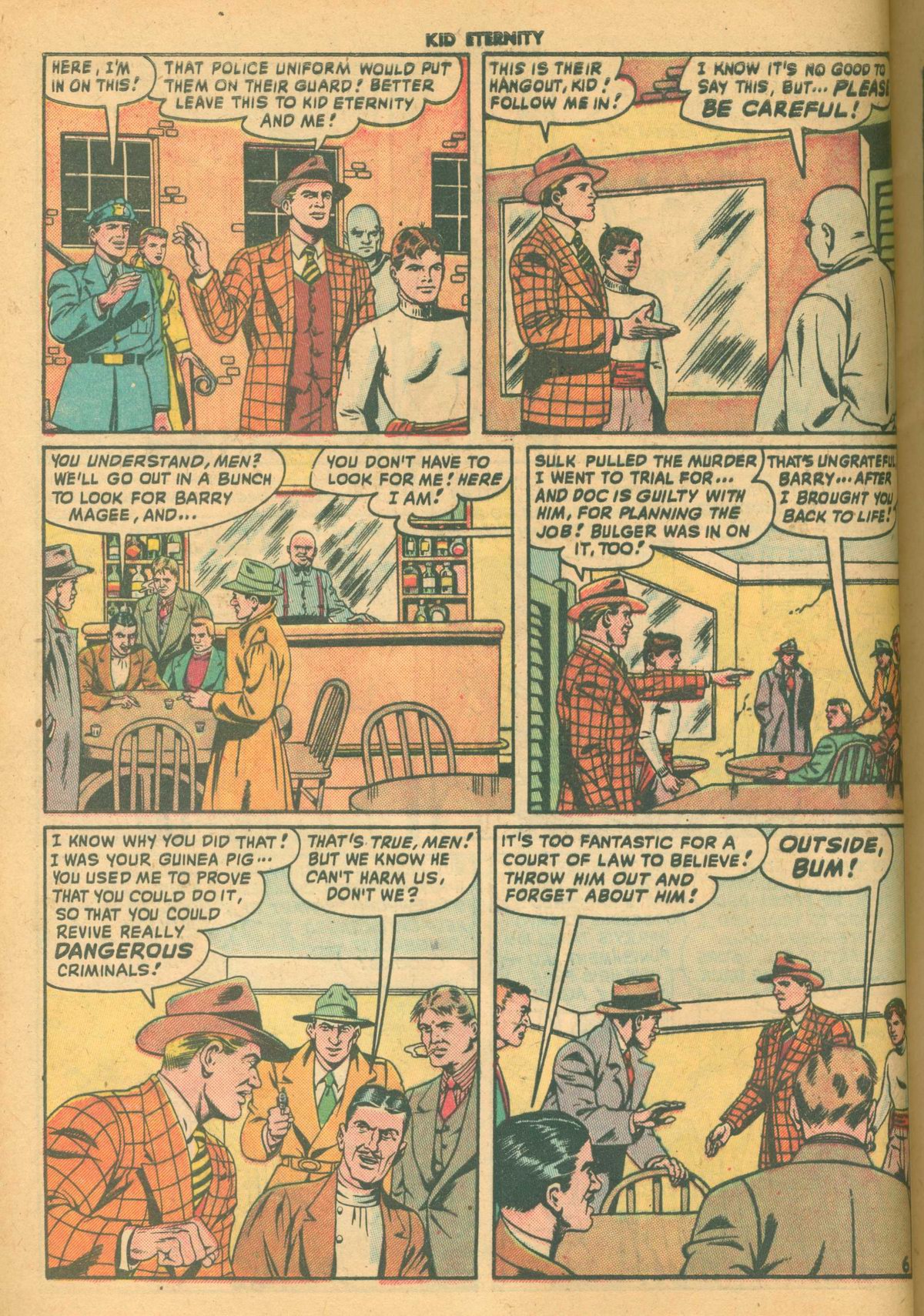 Read online Kid Eternity (1946) comic -  Issue #16 - 8
