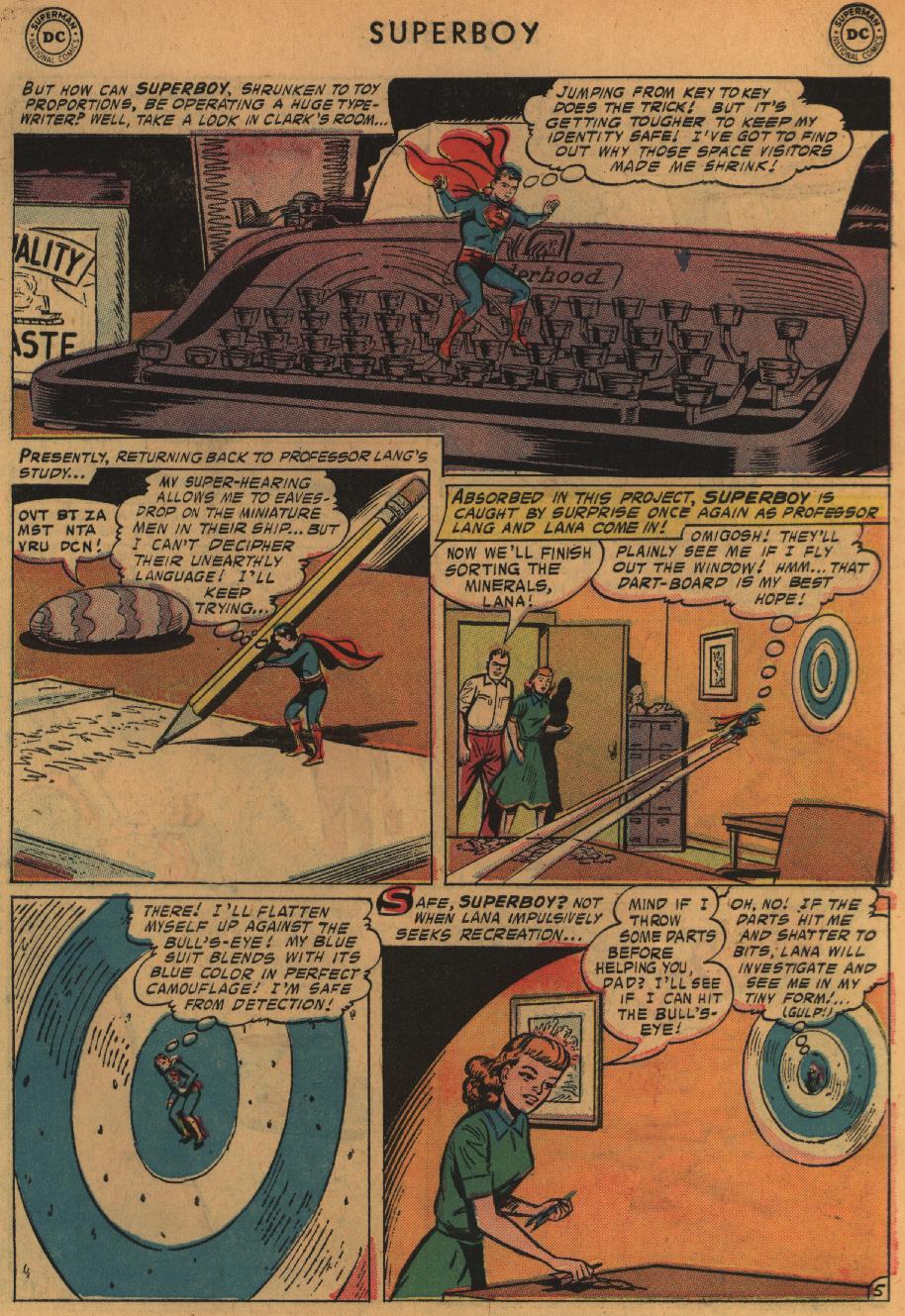 Read online Superboy (1949) comic -  Issue #61 - 6