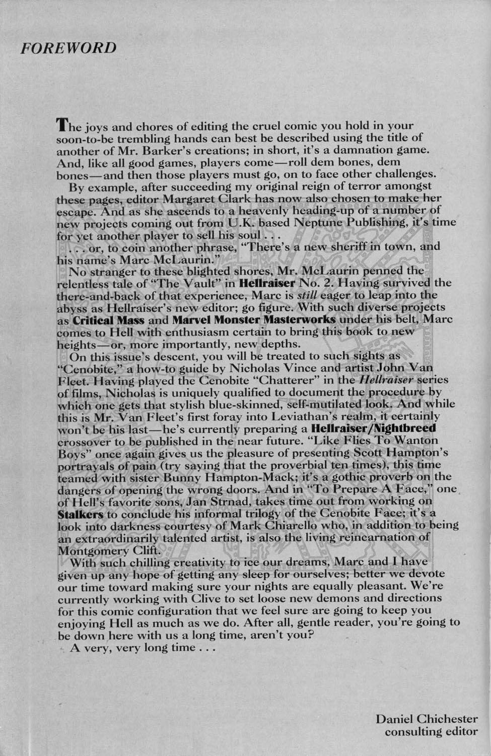 Read online Clive Barker's Hellraiser (1989) comic -  Issue #4 - 4