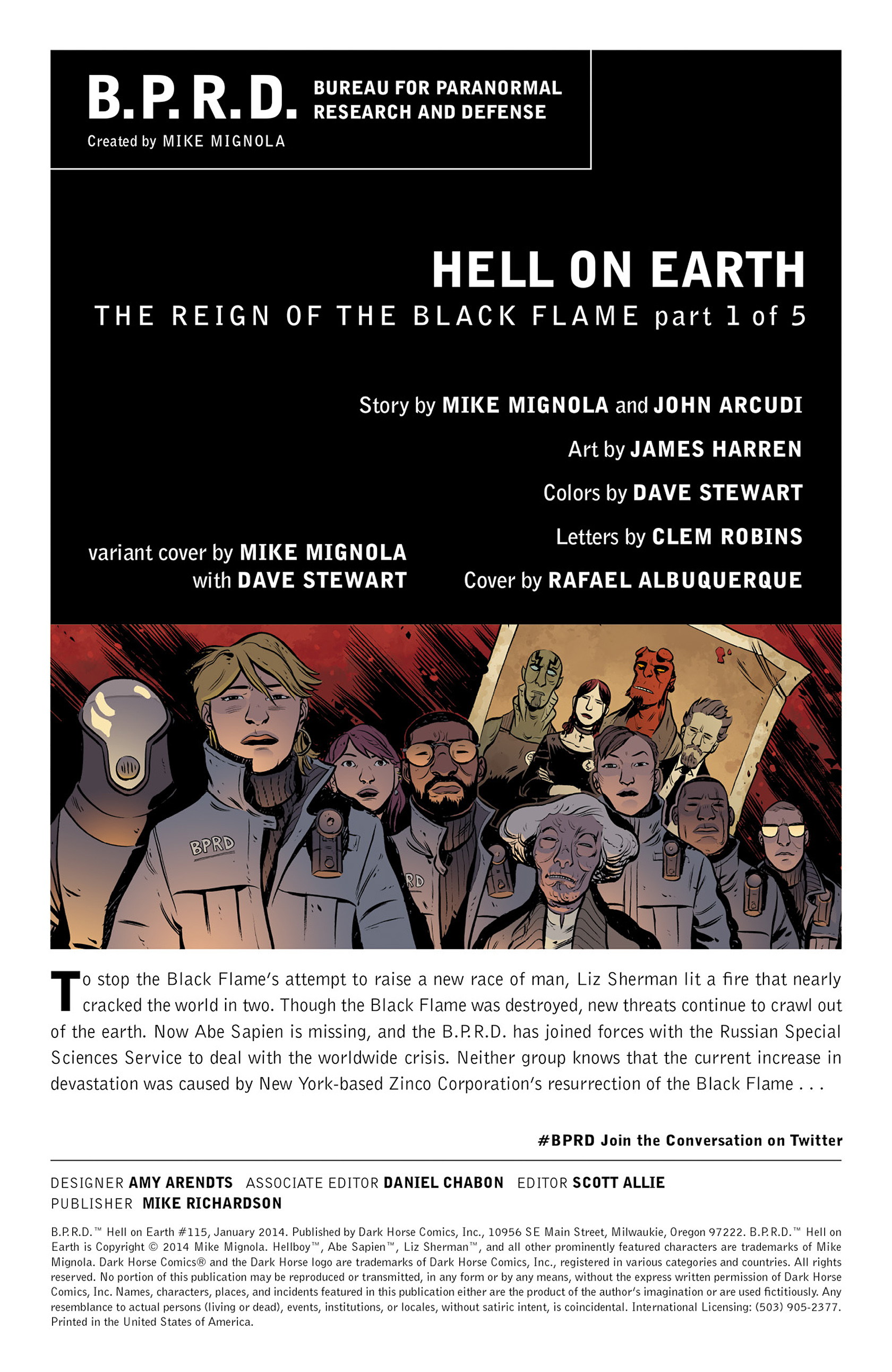 Read online B.P.R.D. Hell on Earth comic -  Issue #115 - 2