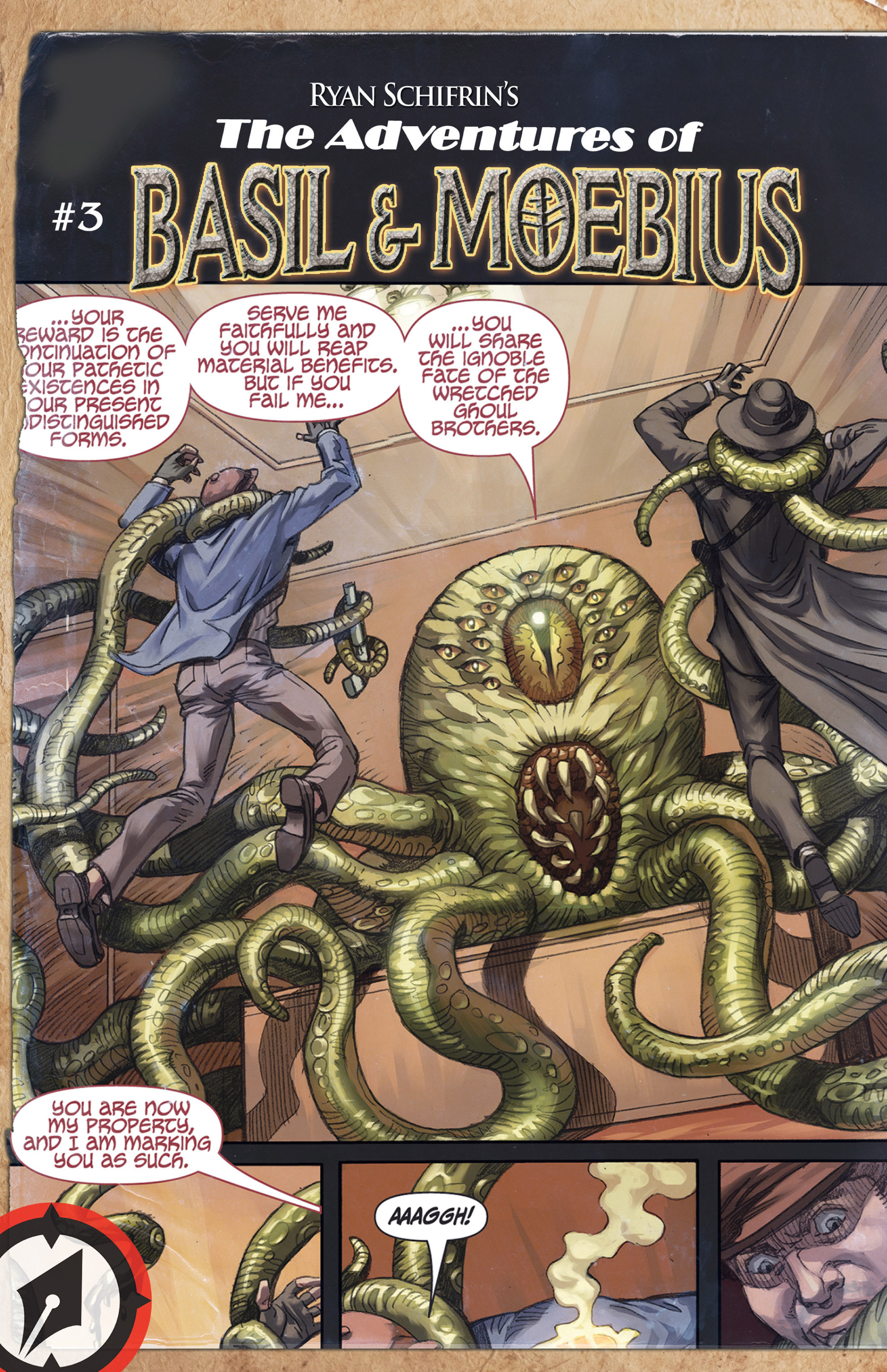 The Adventures of Basil and Moebius Issue #3 #3 - English 1