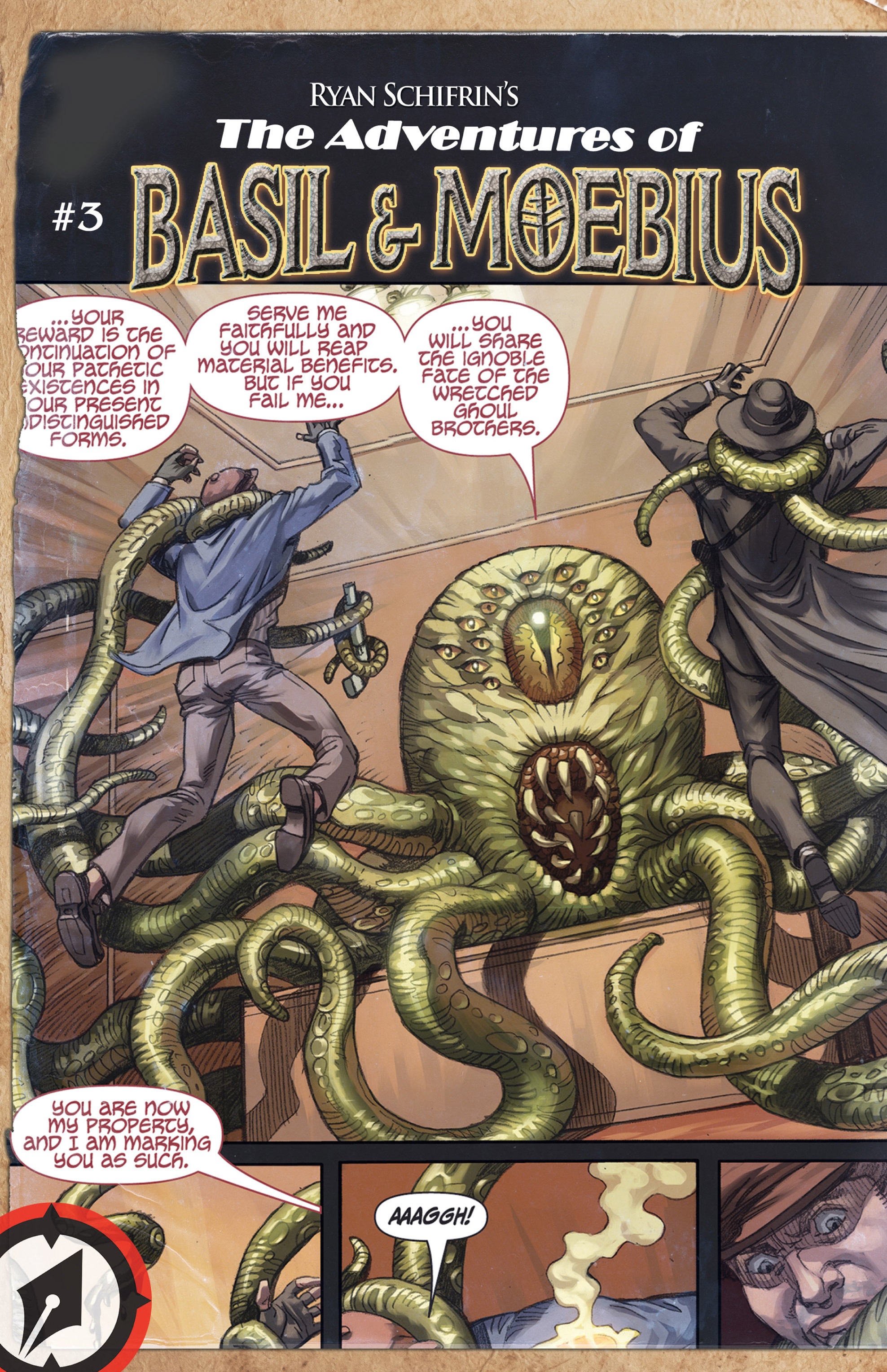 Read online The Adventures of Basil and Moebius comic -  Issue #3 - 1