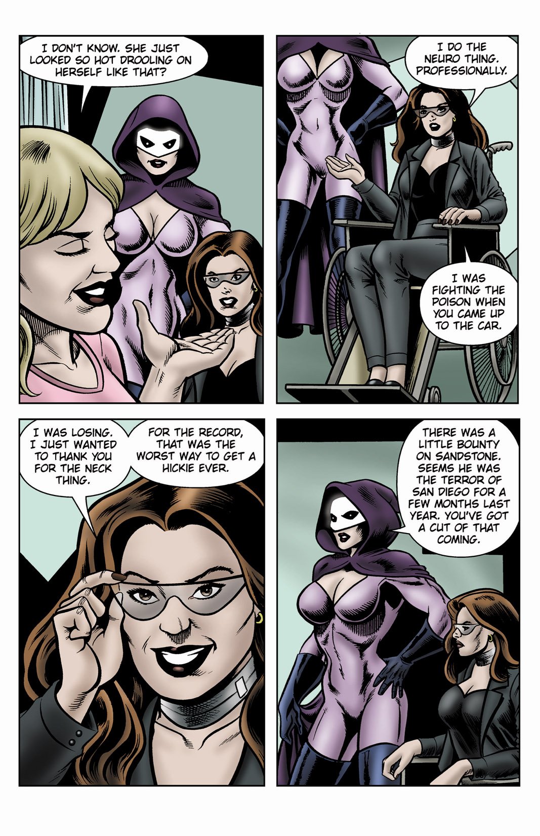 Read online SideChicks comic -  Issue #3 - 40