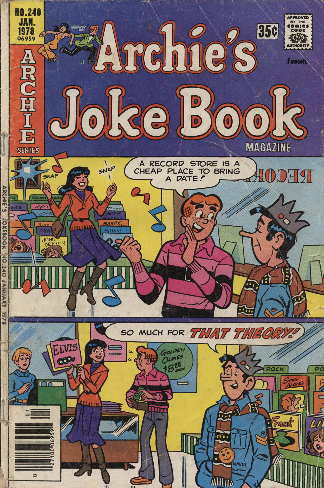 Read online Archie's Joke Book Magazine comic -  Issue #240 - 1