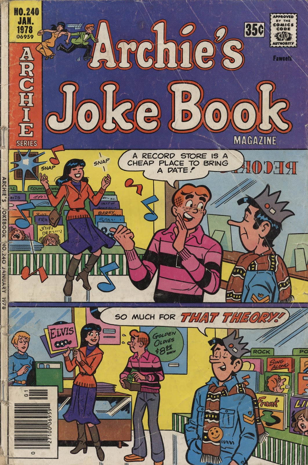 Archie's Joke Book Magazine issue 240 - Page 1