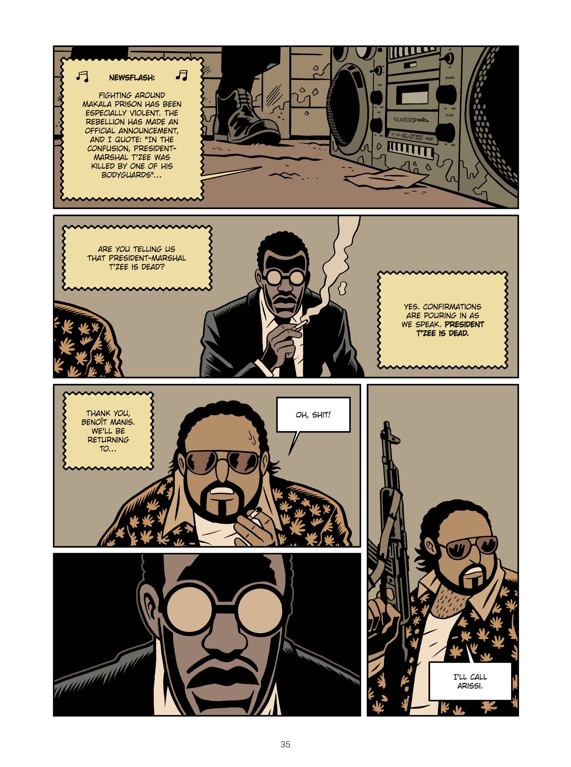 Read online T'Zee: An African Tragedy comic -  Issue # TPB (Part 1) - 35