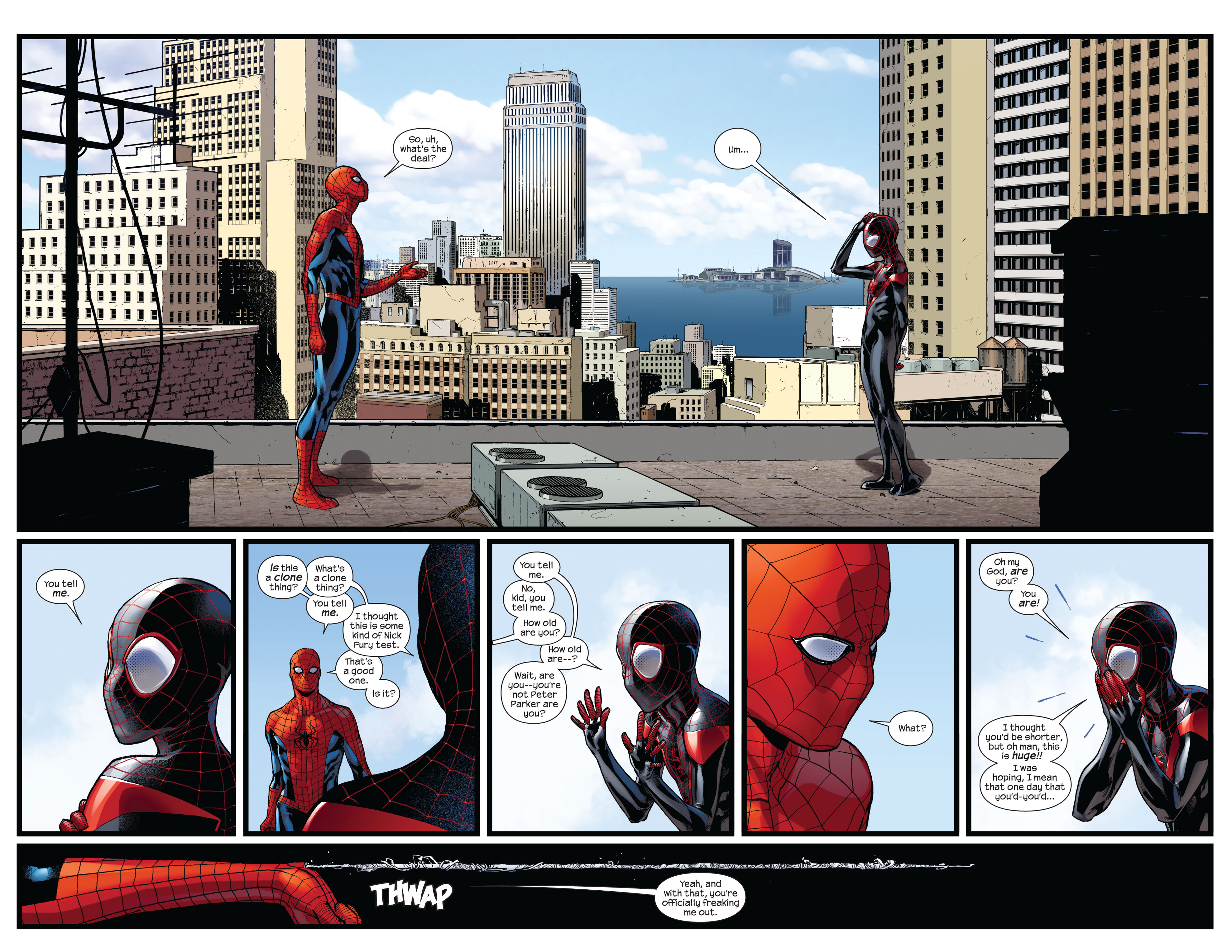 Read online Spider-Men comic -  Issue #2 - 6