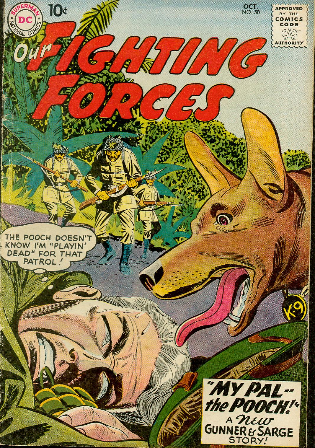 Read online Our Fighting Forces comic -  Issue #50 - 1