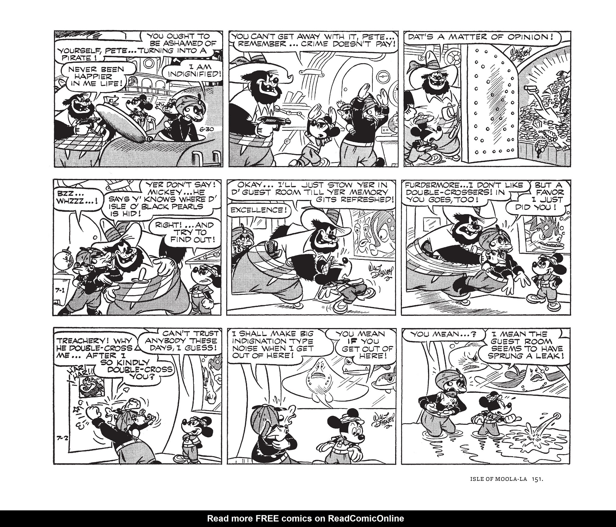 Read online Walt Disney's Mickey Mouse by Floyd Gottfredson comic -  Issue # TPB 11 (Part 2) - 51
