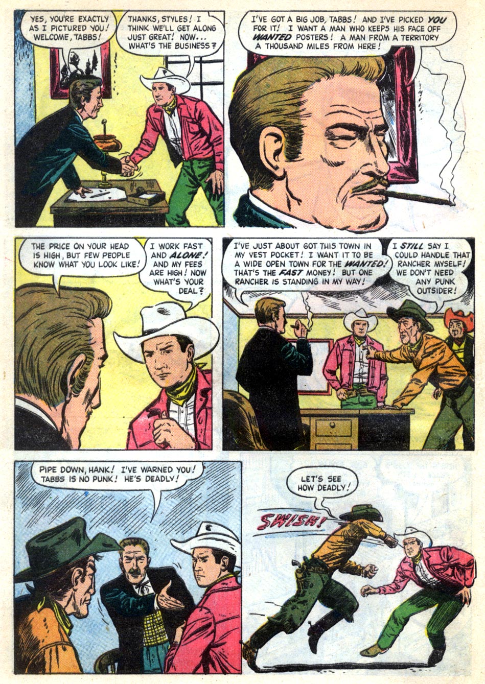 Read online Four Color Comics comic -  Issue #645 - 8