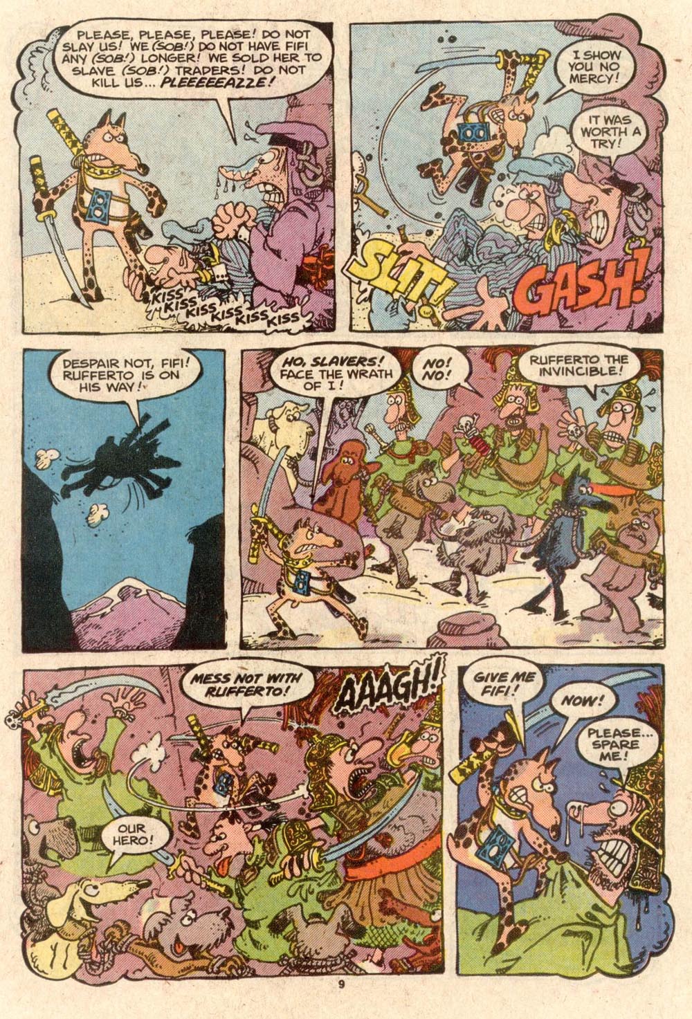 Read online Sergio Aragonés Groo the Wanderer comic -  Issue #44 - 9