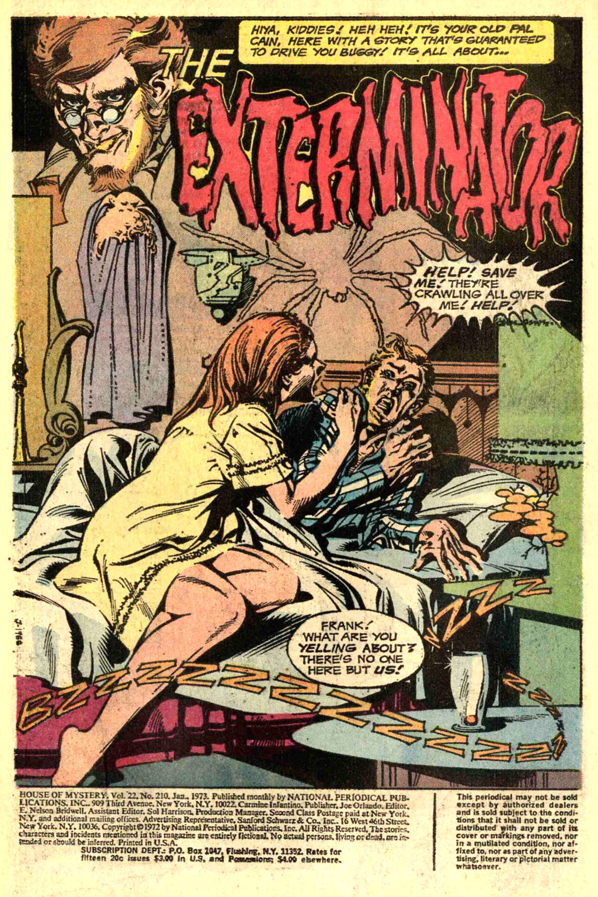 Read online House of Mystery (1951) comic -  Issue #210 - 3