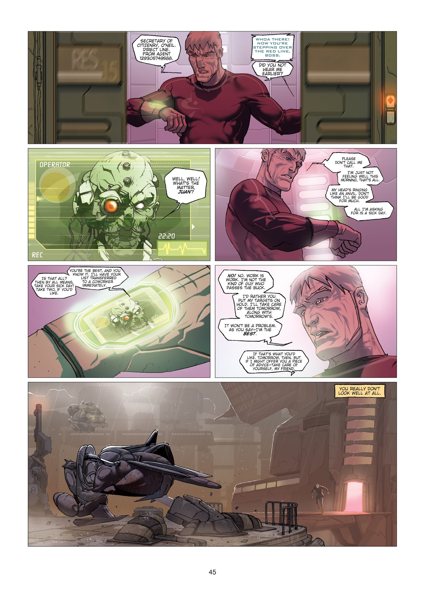 Read online The Centron Files comic -  Issue #2 - 45