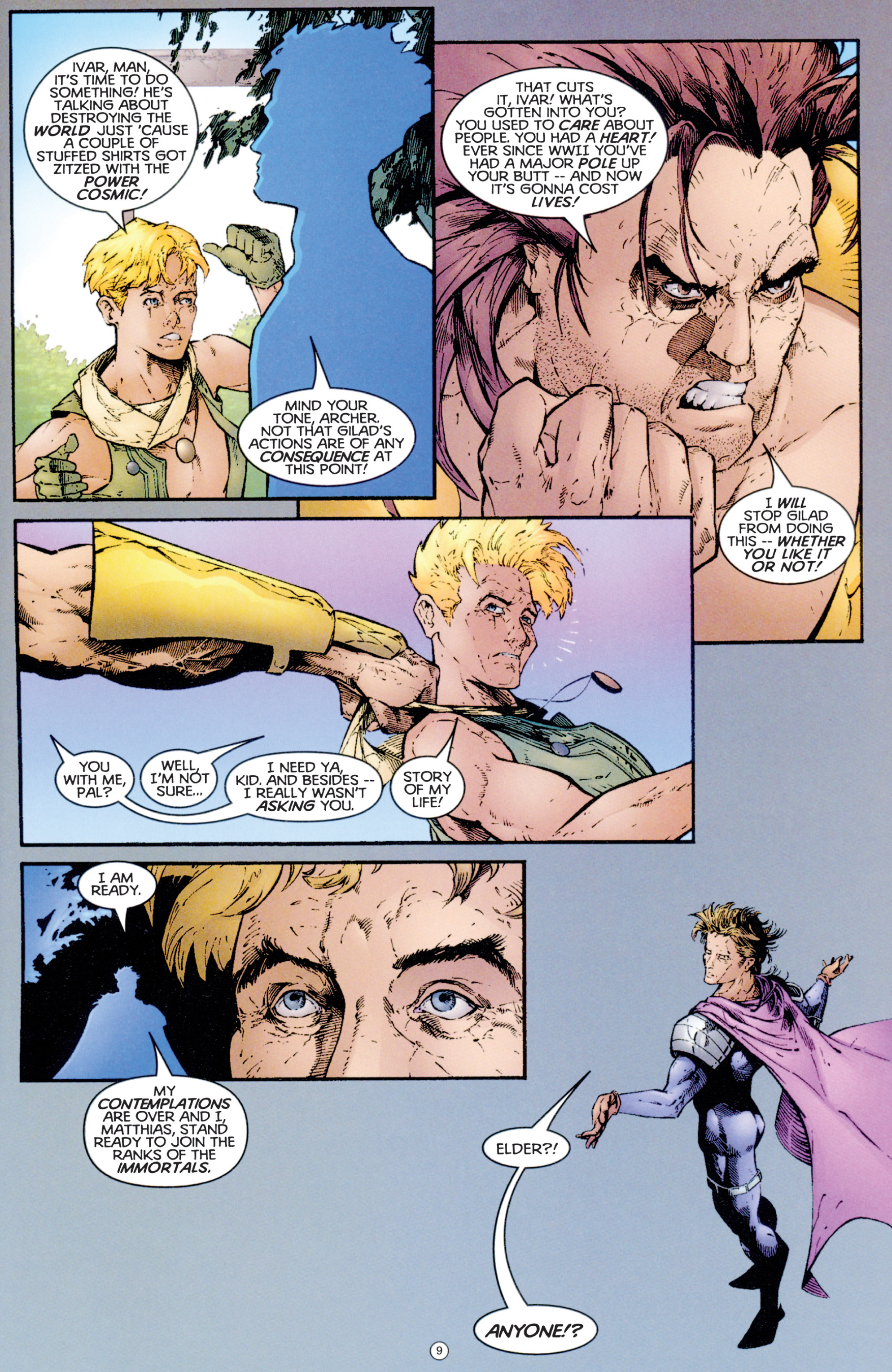 Read online Eternal Warriors comic -  Issue # Issue Archer & Armstrong - 10