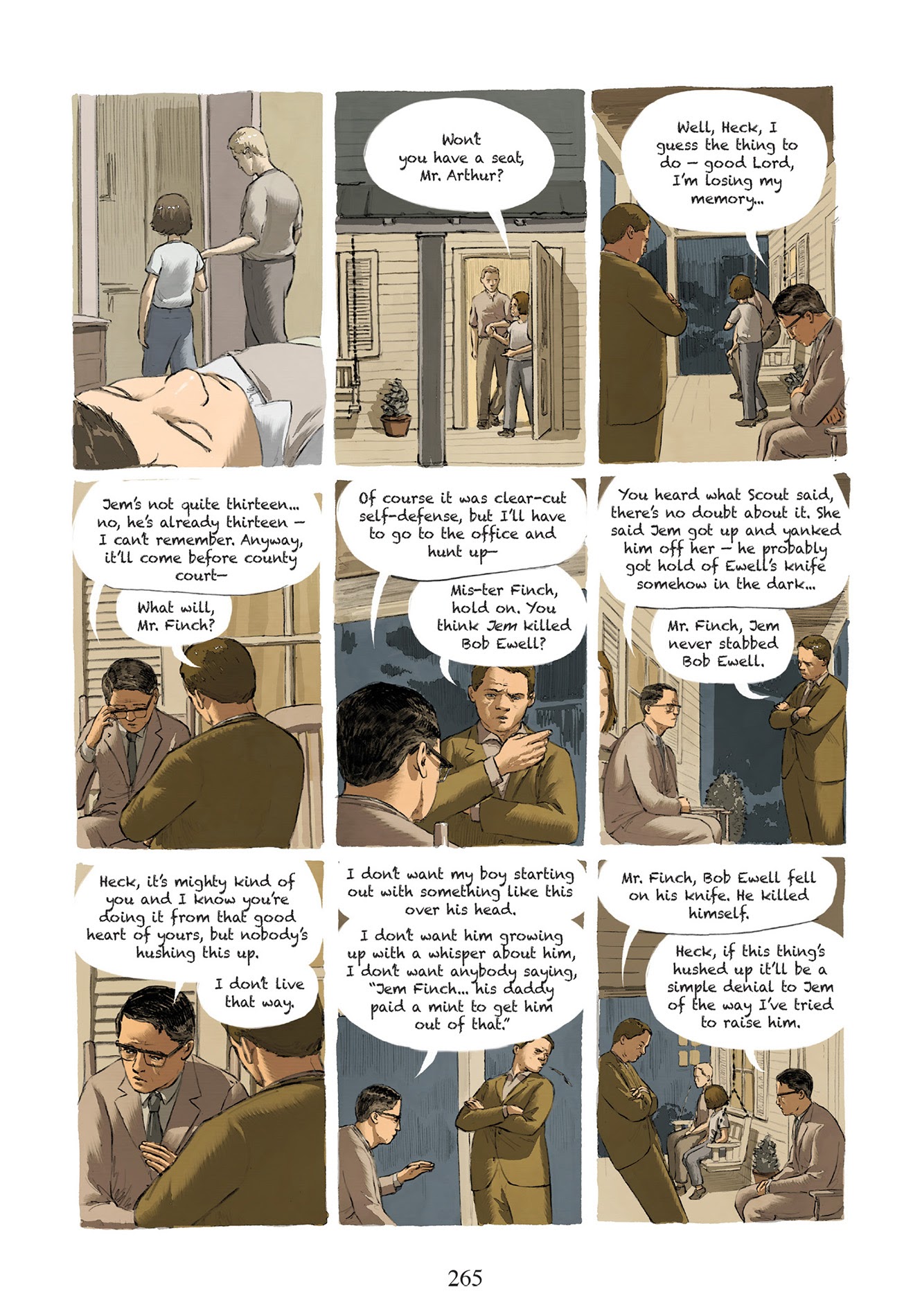Read online To Kill a Mockingbird: A Graphic Novel comic -  Issue # TPB (Part 3) - 79