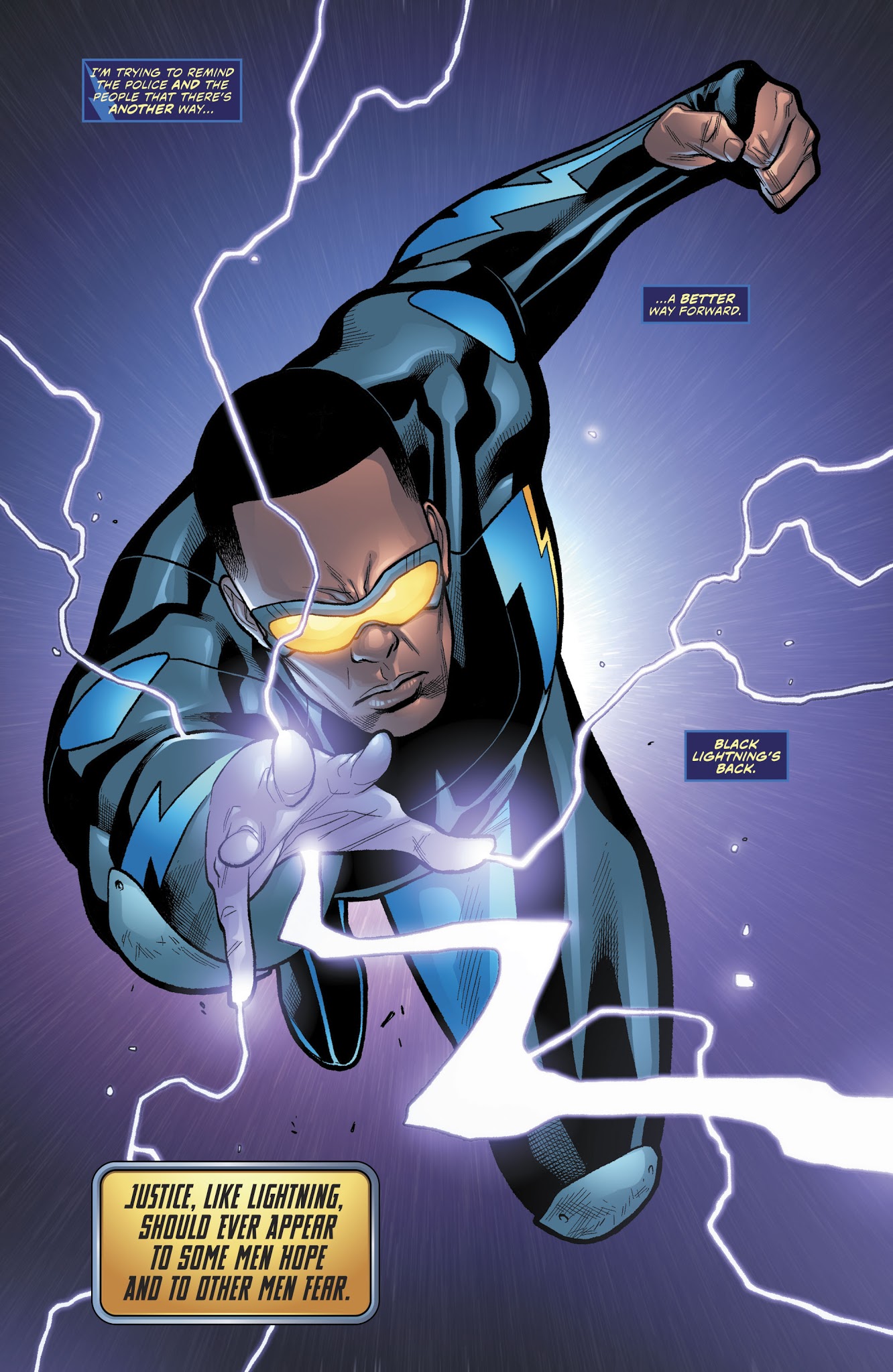 Read online Black Lightning: Cold Dead Hands comic -  Issue #6 - 23