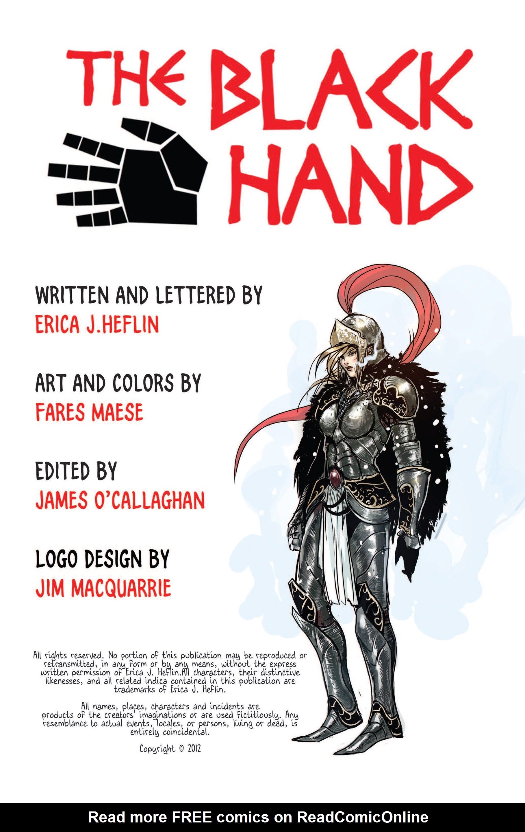 Read online The Black Hand comic -  Issue #1 - 2