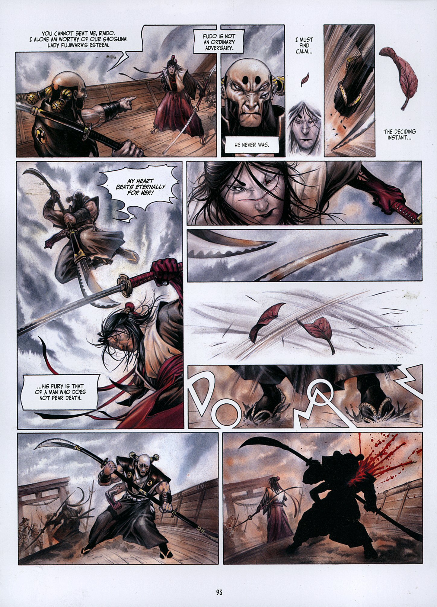 Read online Legend of the Scarlet Blades comic -  Issue # TPB - 94
