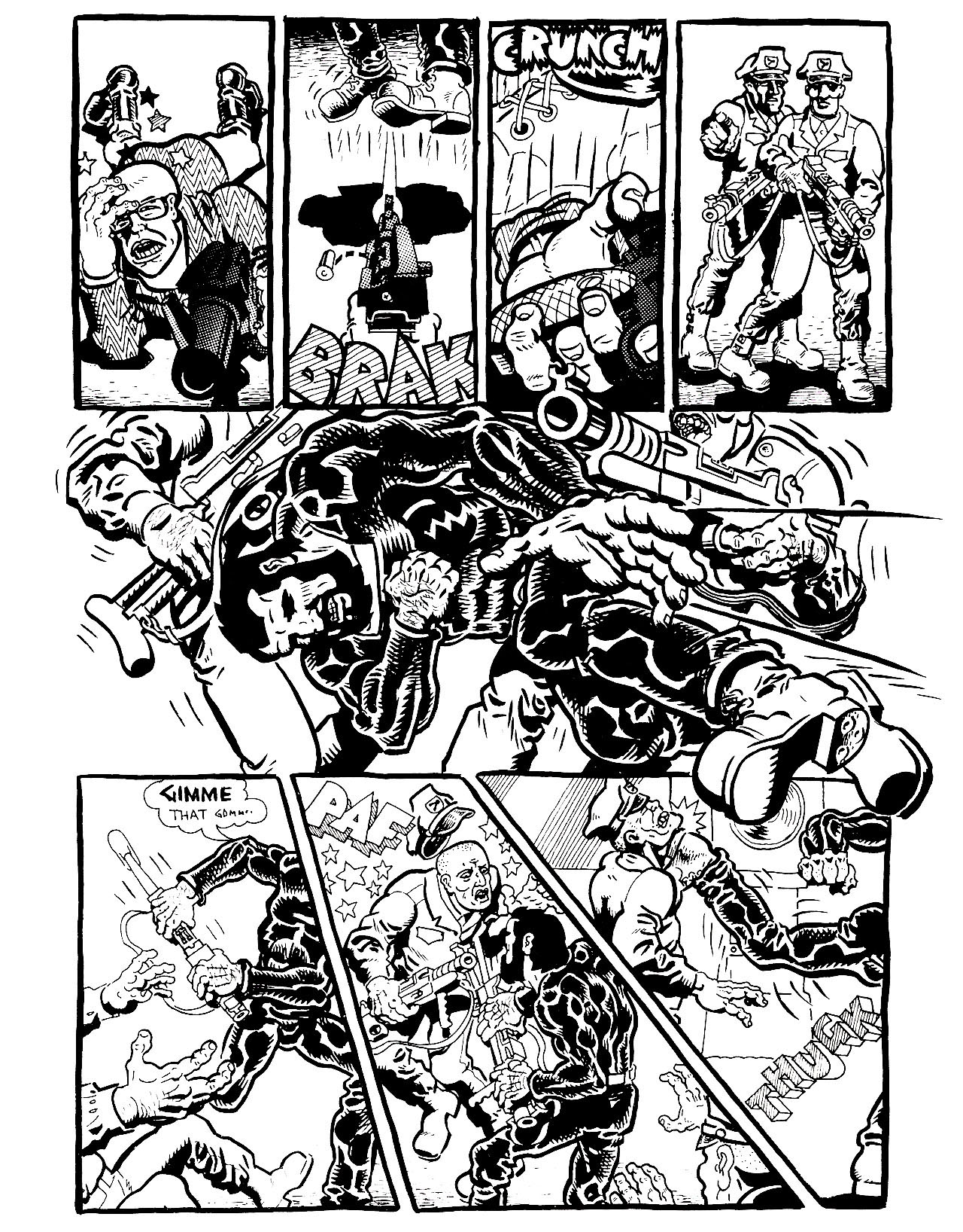 Read online Trashman Lives! comic -  Issue # TPB - 101