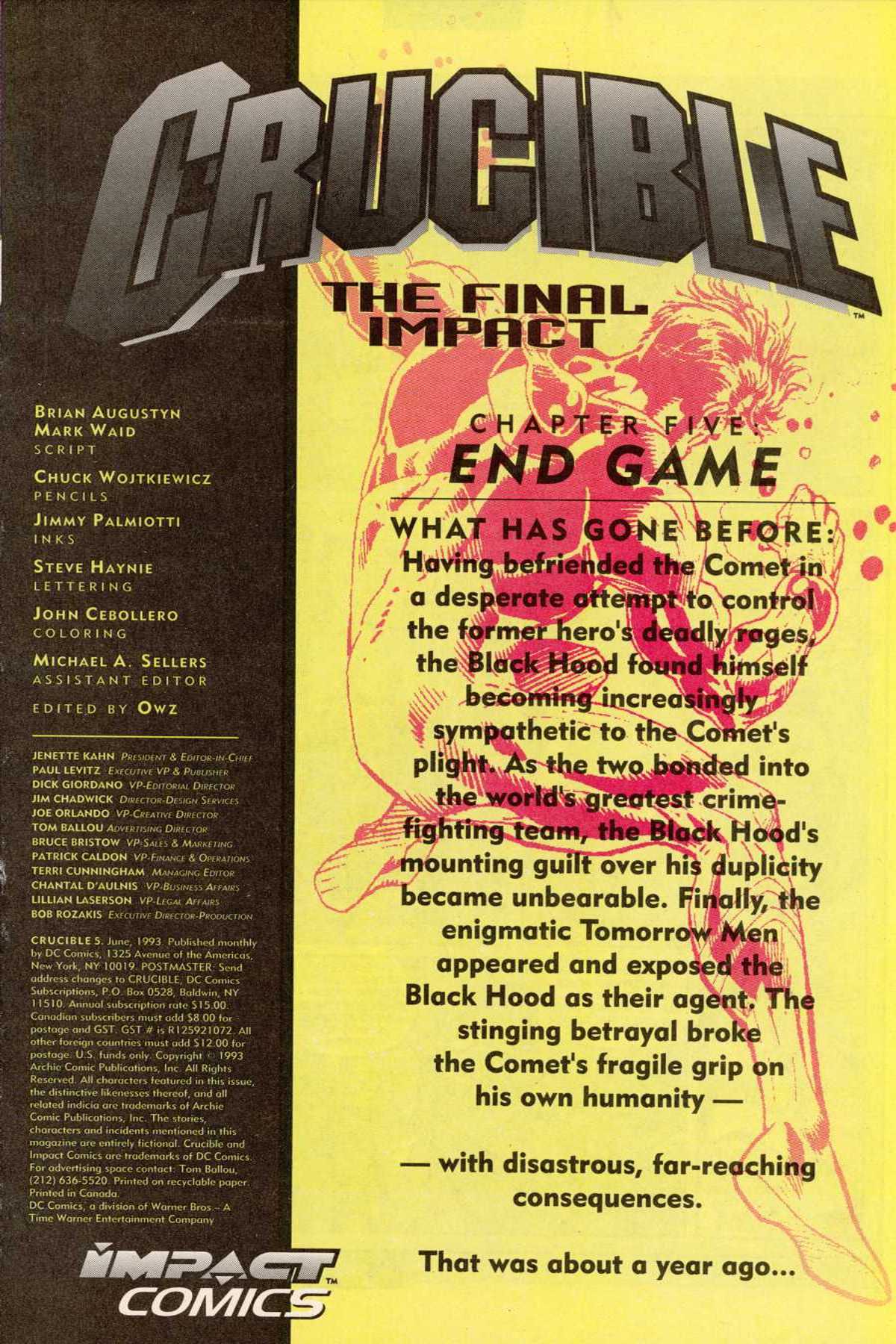 Read online Crucible comic -  Issue #5 - 2