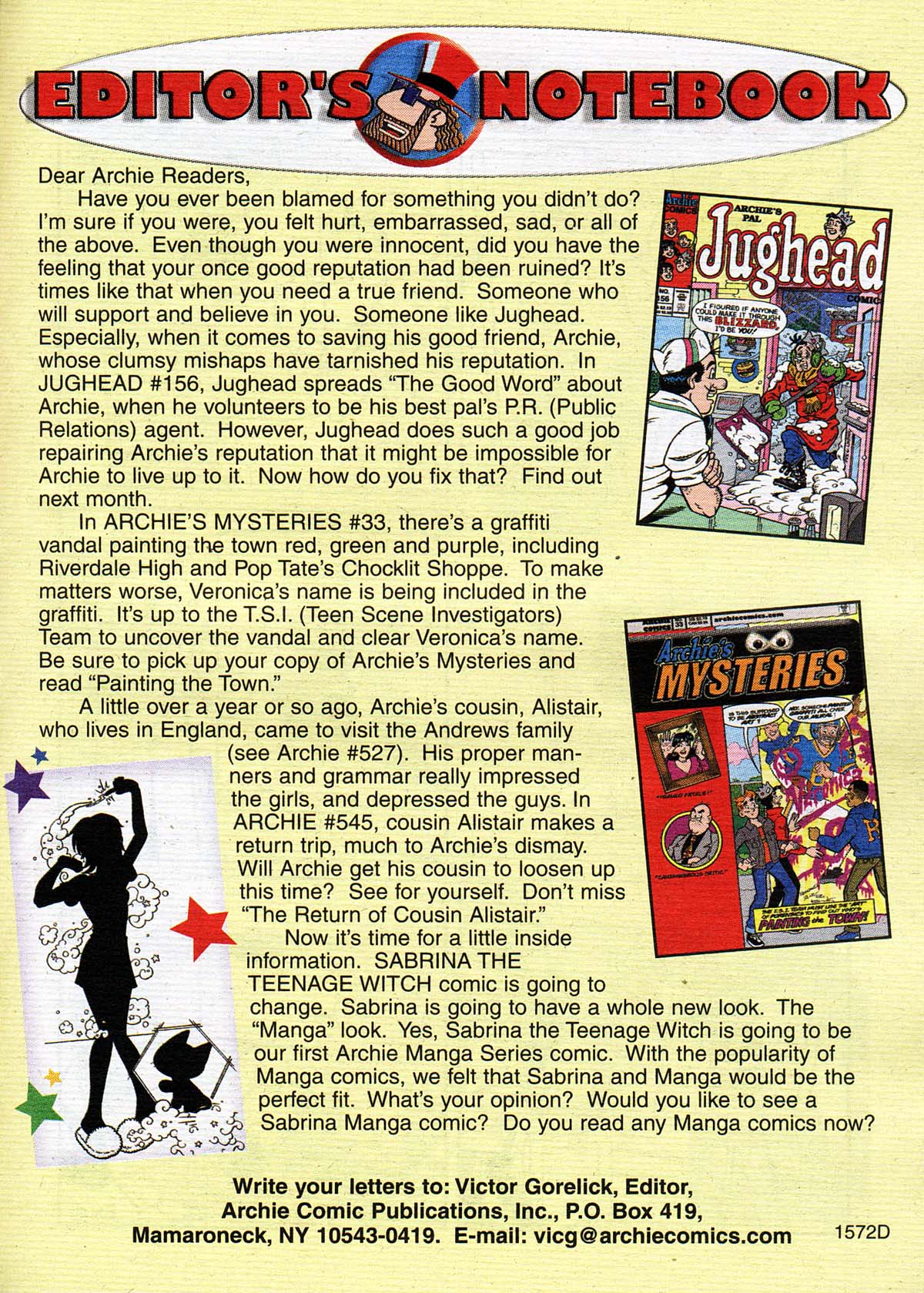 Read online Jughead's Double Digest Magazine comic -  Issue #100 - 182