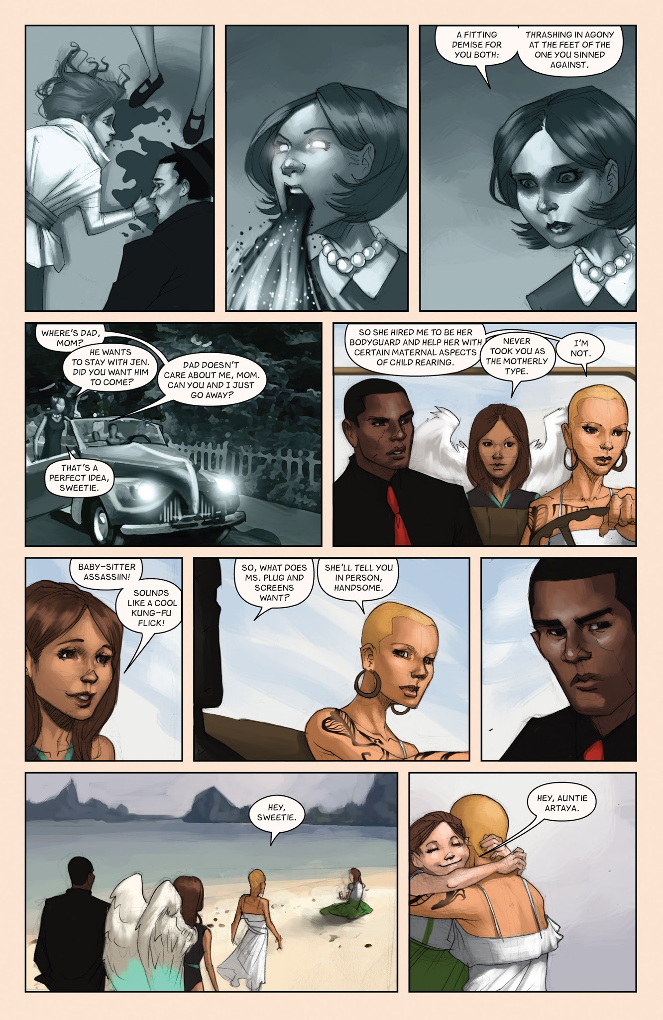 Read online Vescell comic -  Issue #8 - 11