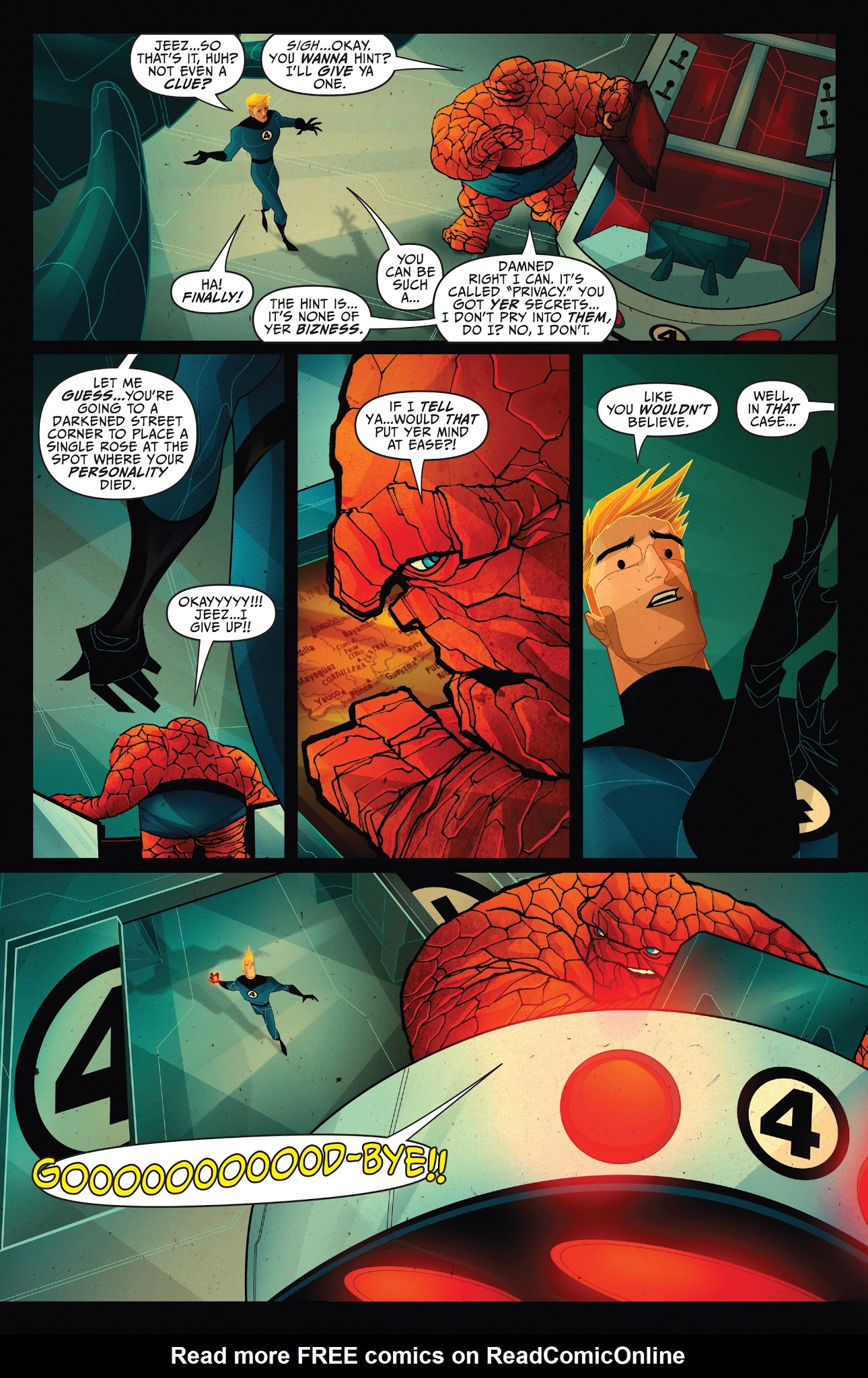Read online Fantastic Four: ¡Isla De La Muerte! comic -  Issue # Full - 5