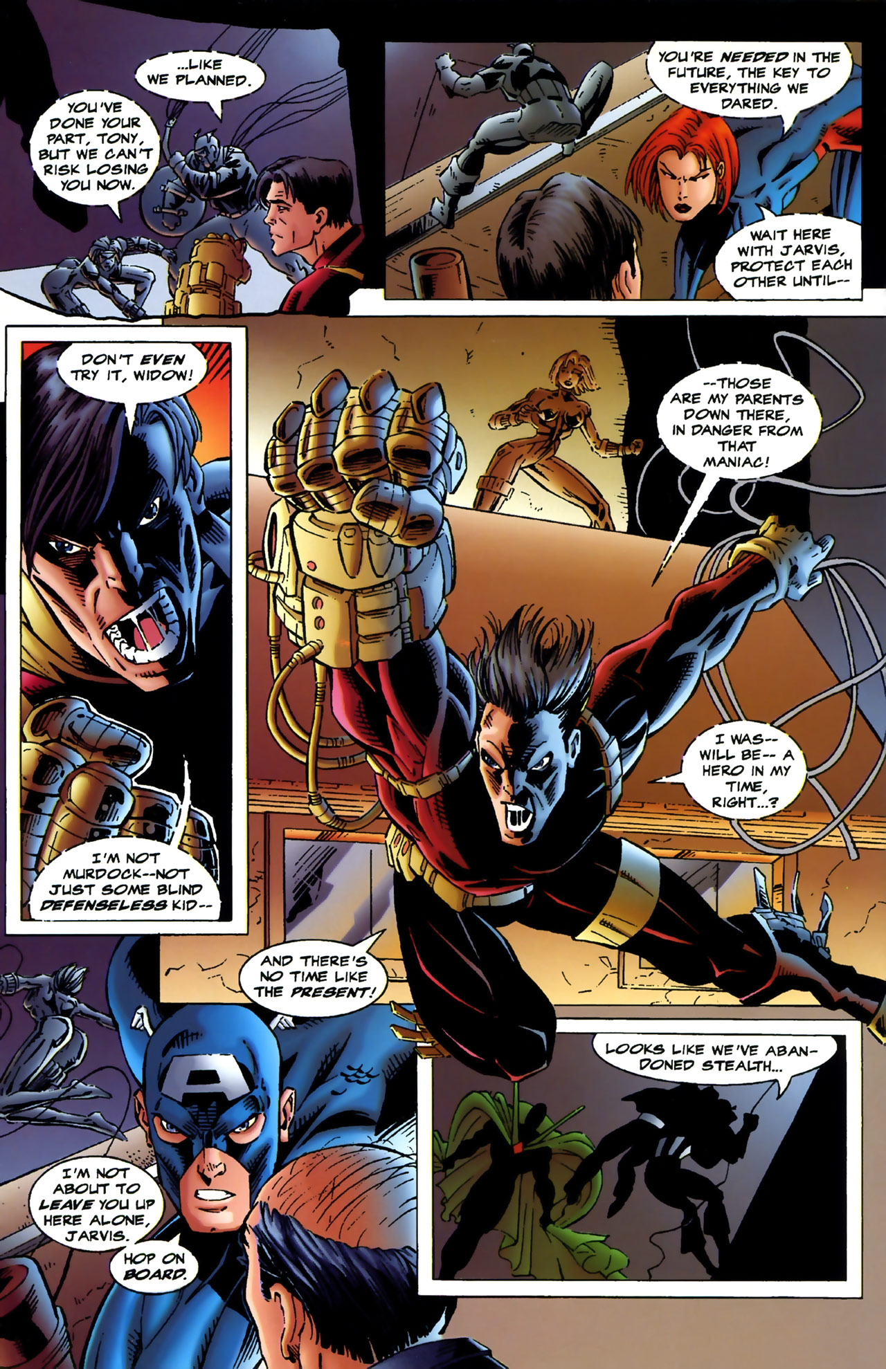 Read online Avengers: Timeslide comic -  Issue # Full - 41