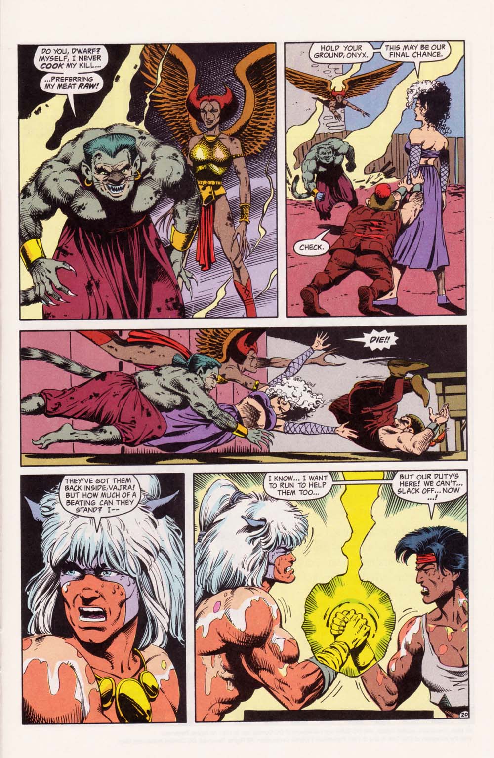 Read online Advanced Dungeons & Dragons comic -  Issue #33 - 20