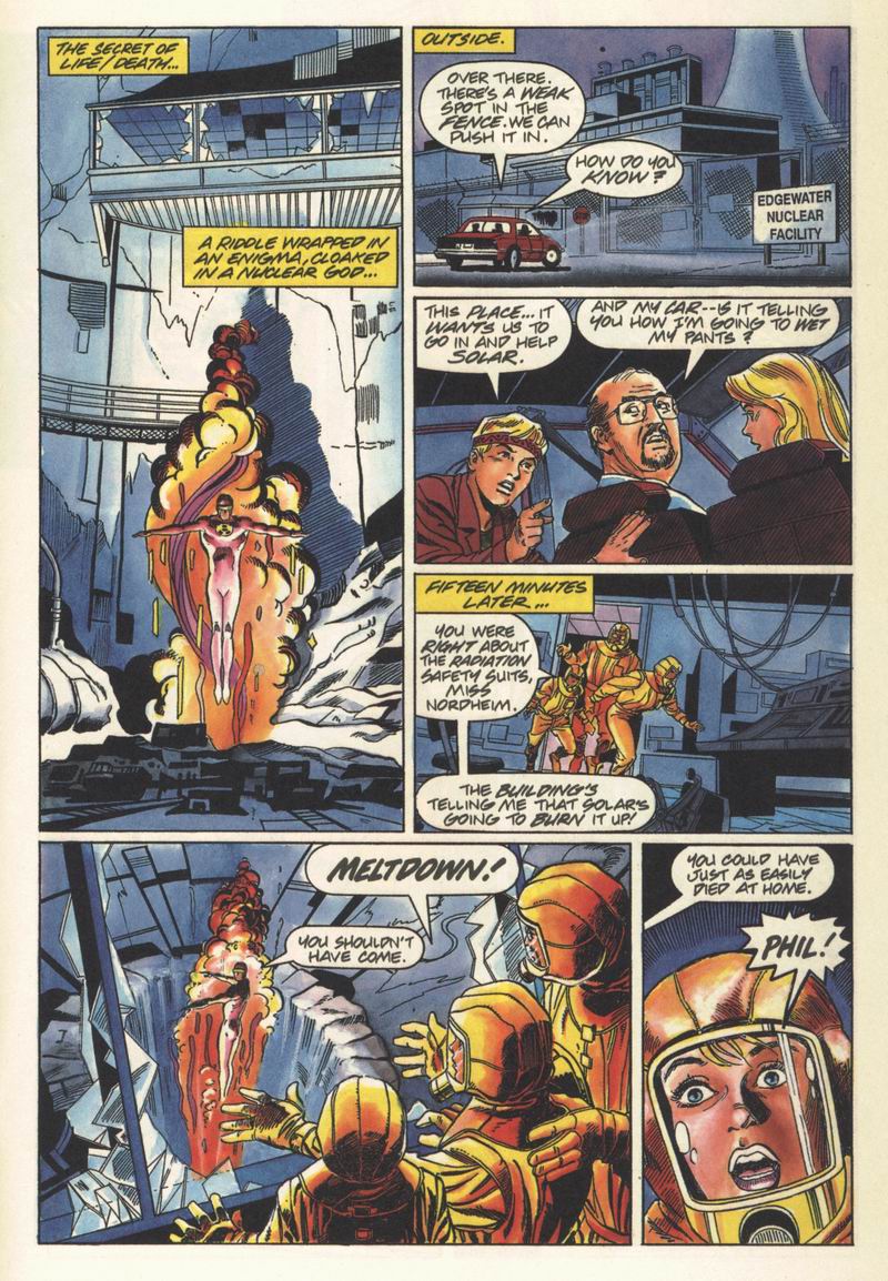 Read online Solar, Man of the Atom comic -  Issue #23 - 9