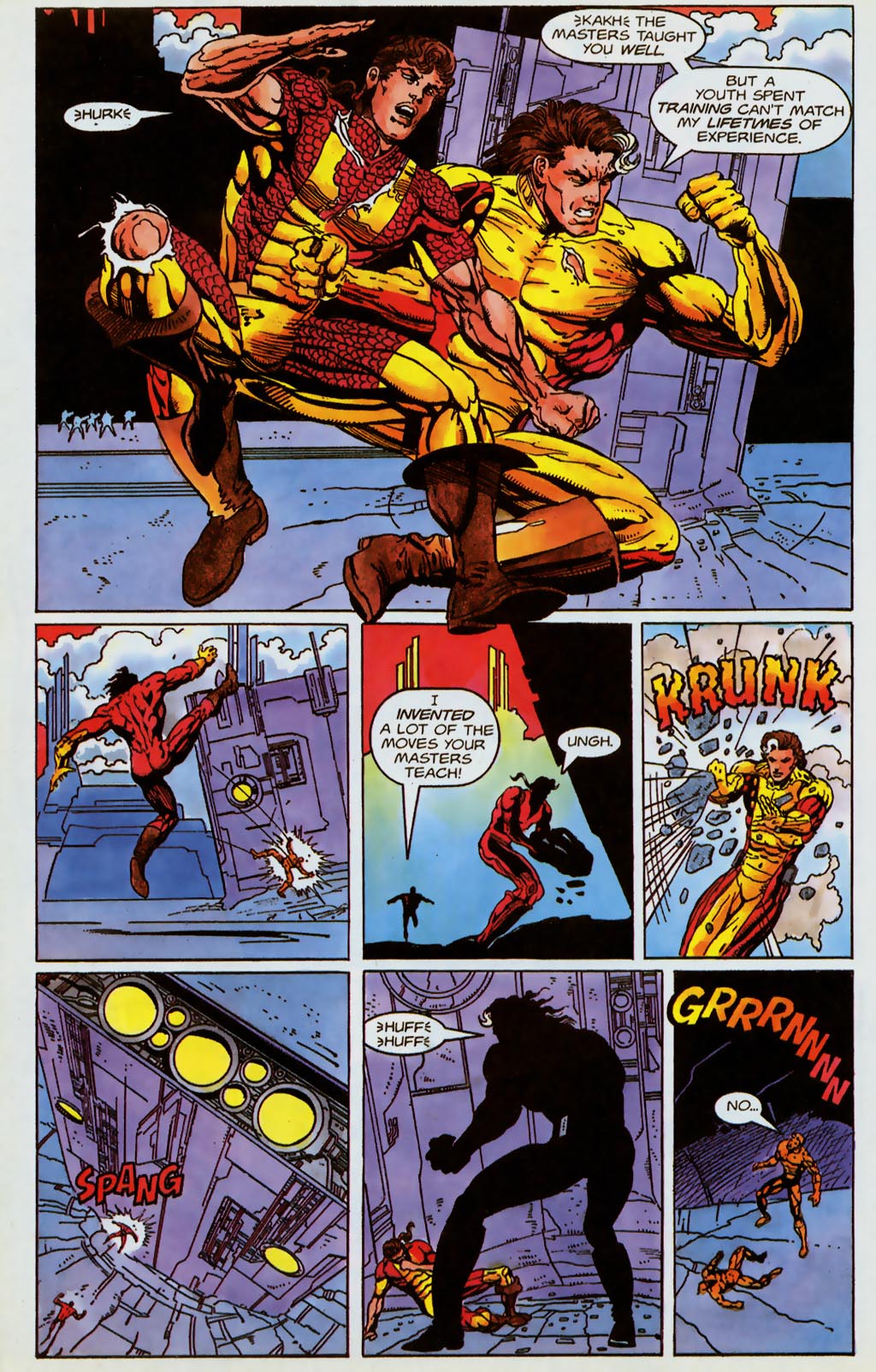 Read online Magnus Robot Fighter (1991) comic -  Issue #46 - 16