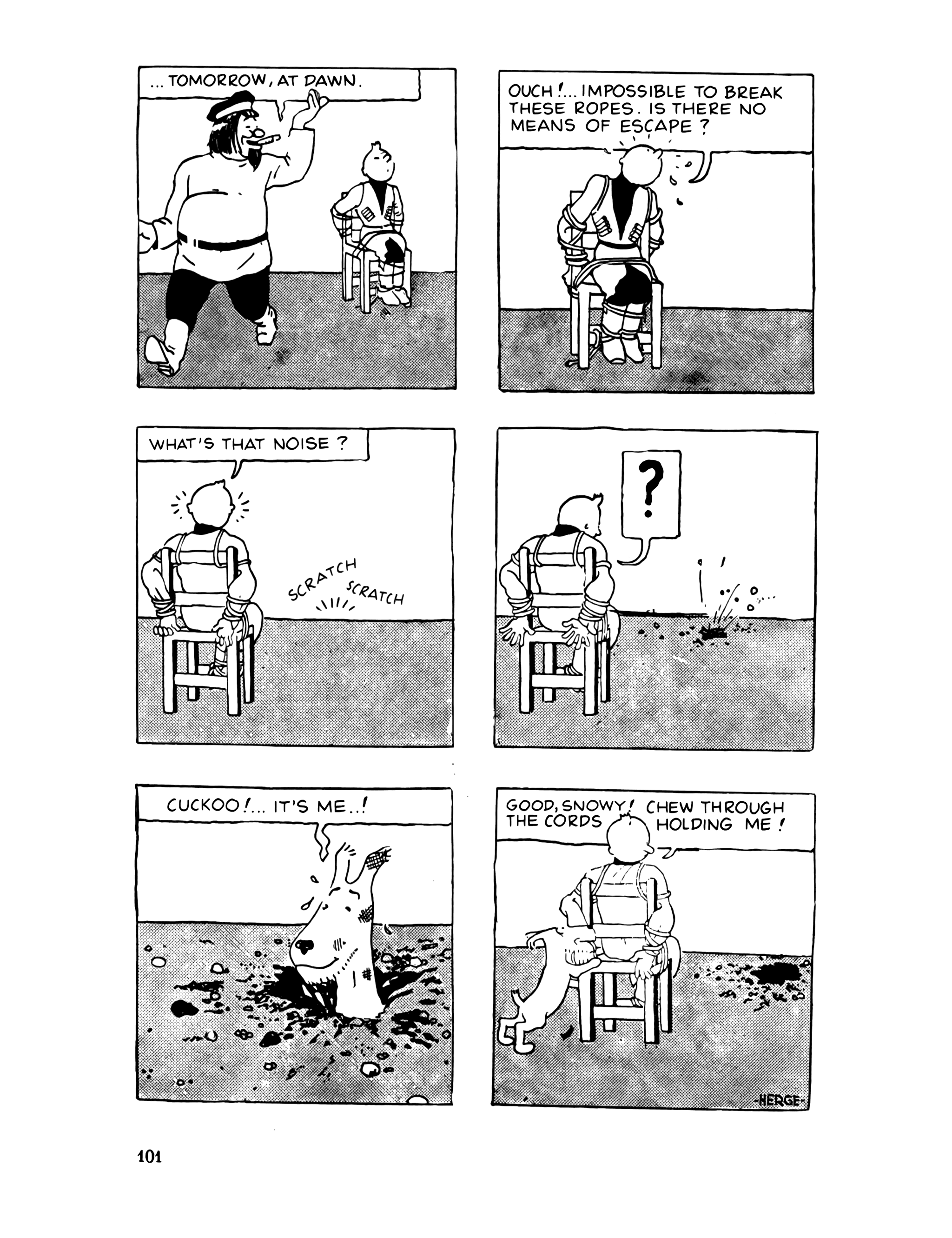 Read online The Adventures of Tintin comic -  Issue #1 - 106