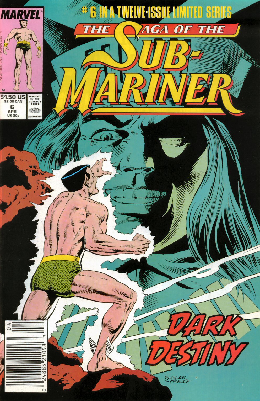 Read online Saga of the Sub-Mariner comic -  Issue #6 - 1