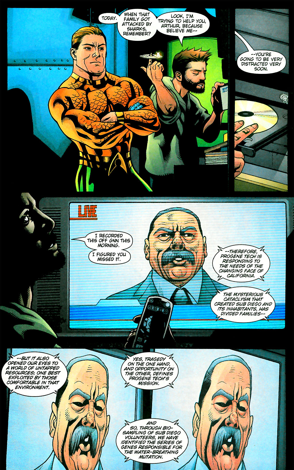 Read online Aquaman (2003) comic -  Issue #28 - 22