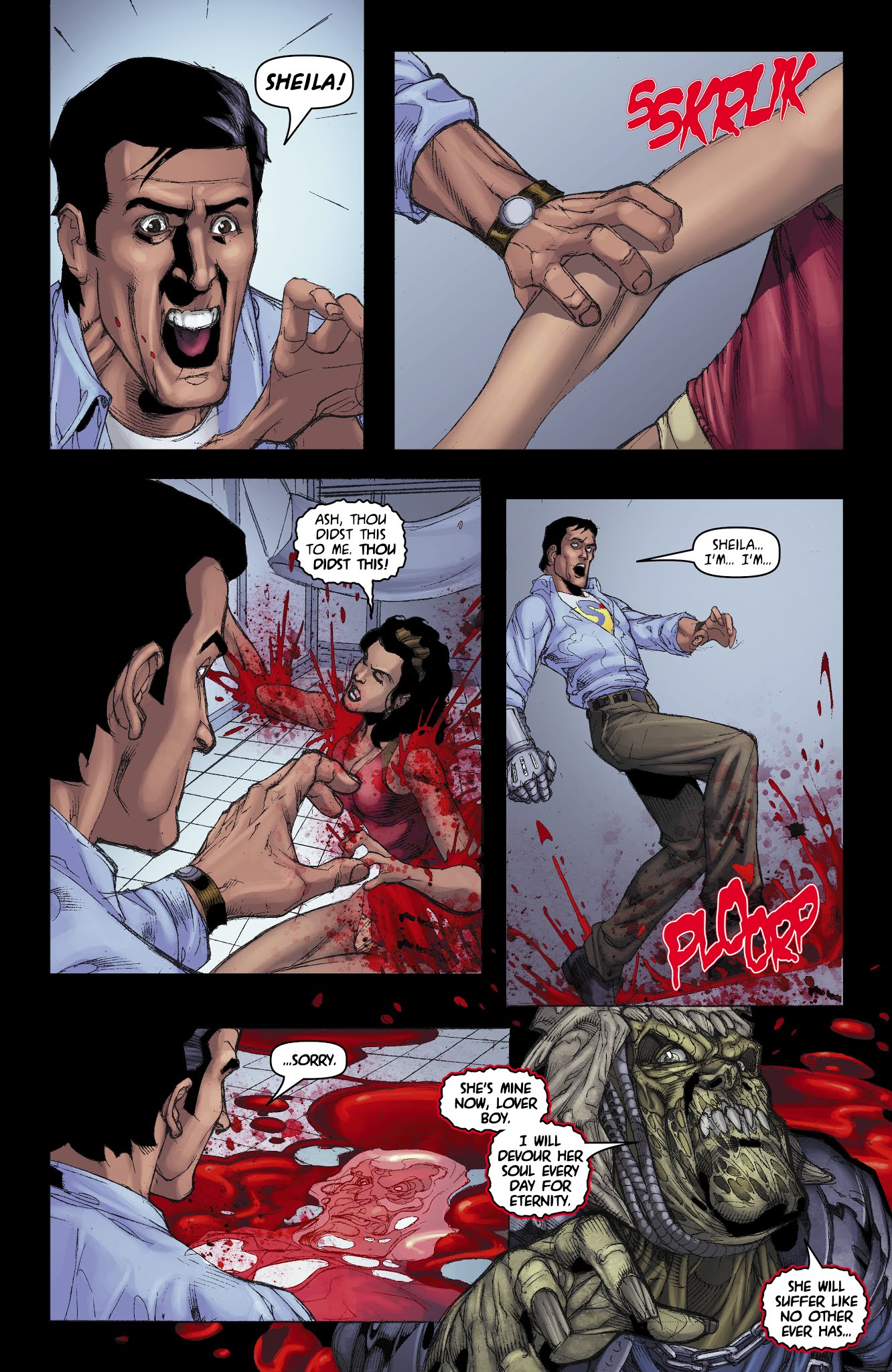 Read online Army of Darkness: Old School comic -  Issue # TPB - 13
