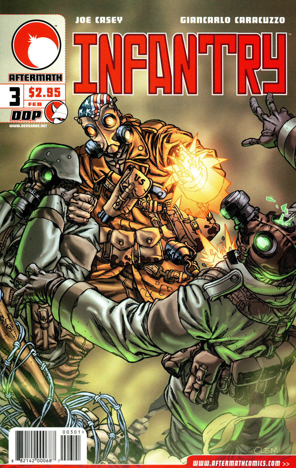 Read online Infantry comic -  Issue #3 - 1