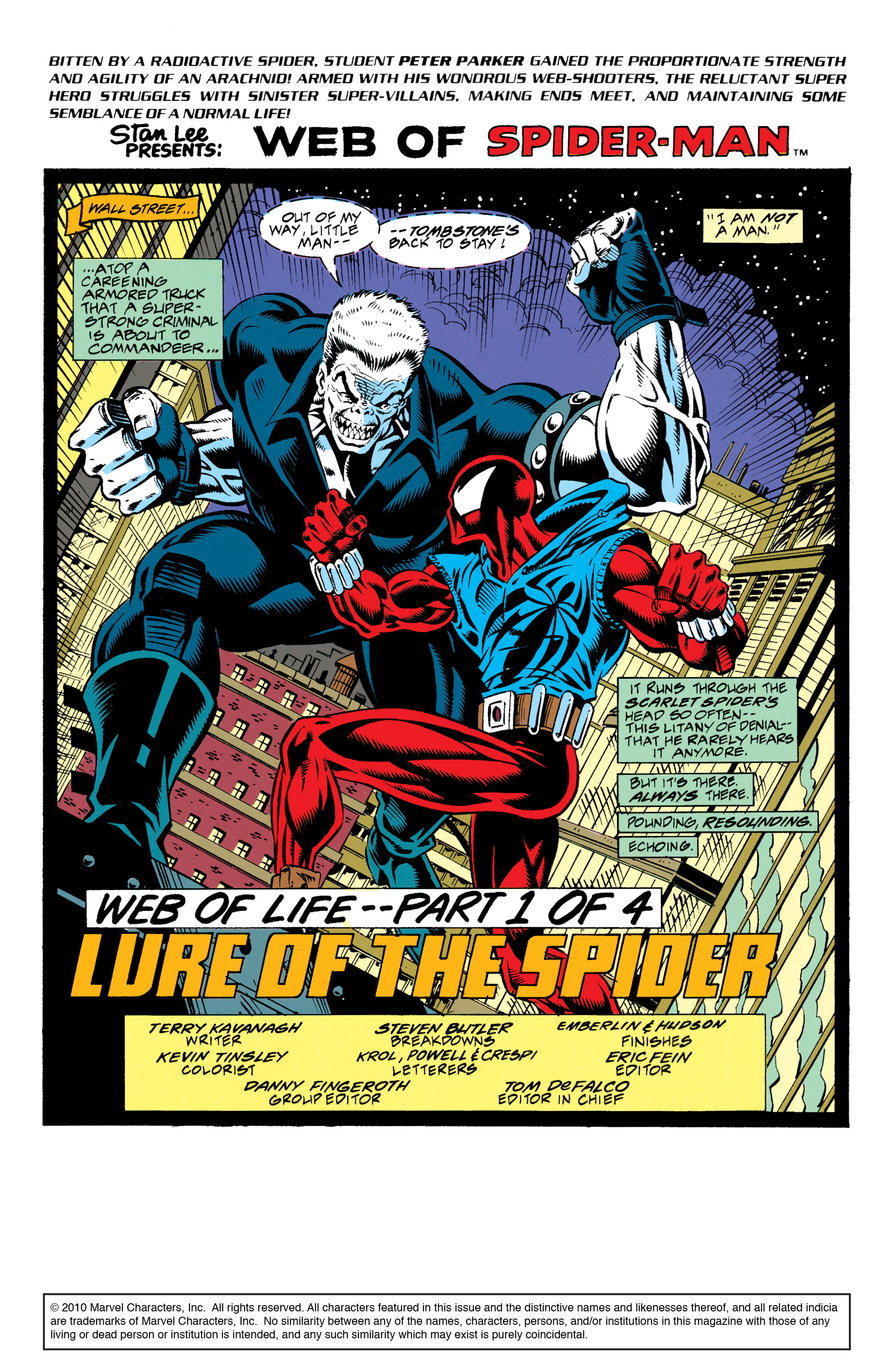 Read online Spider-Man: The Complete Clone Saga Epic comic -  Issue # TPB 2 (Part 1) - 98