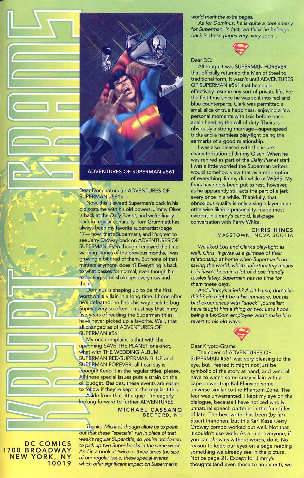 Read online Adventures of Superman (1987) comic -  Issue #566 - 24